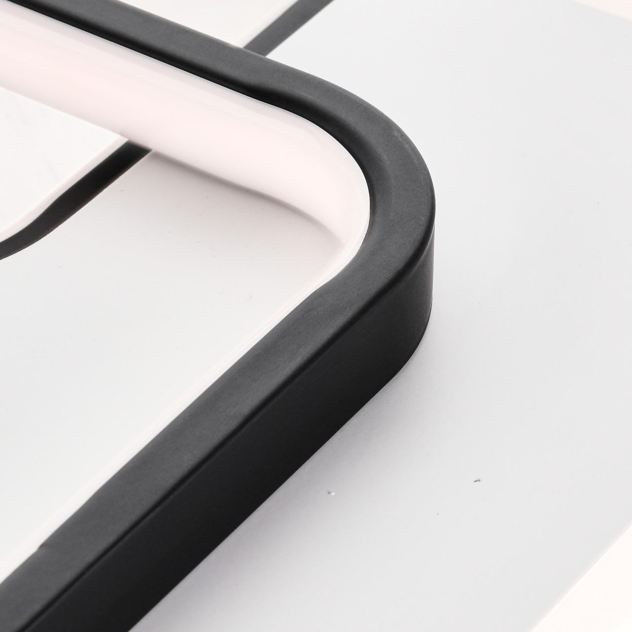 Brilliant Deckenleuchte »Rezia« 1 Stk. Warmweiß LED Deckenlampe 45x40cm weiß/schwarz