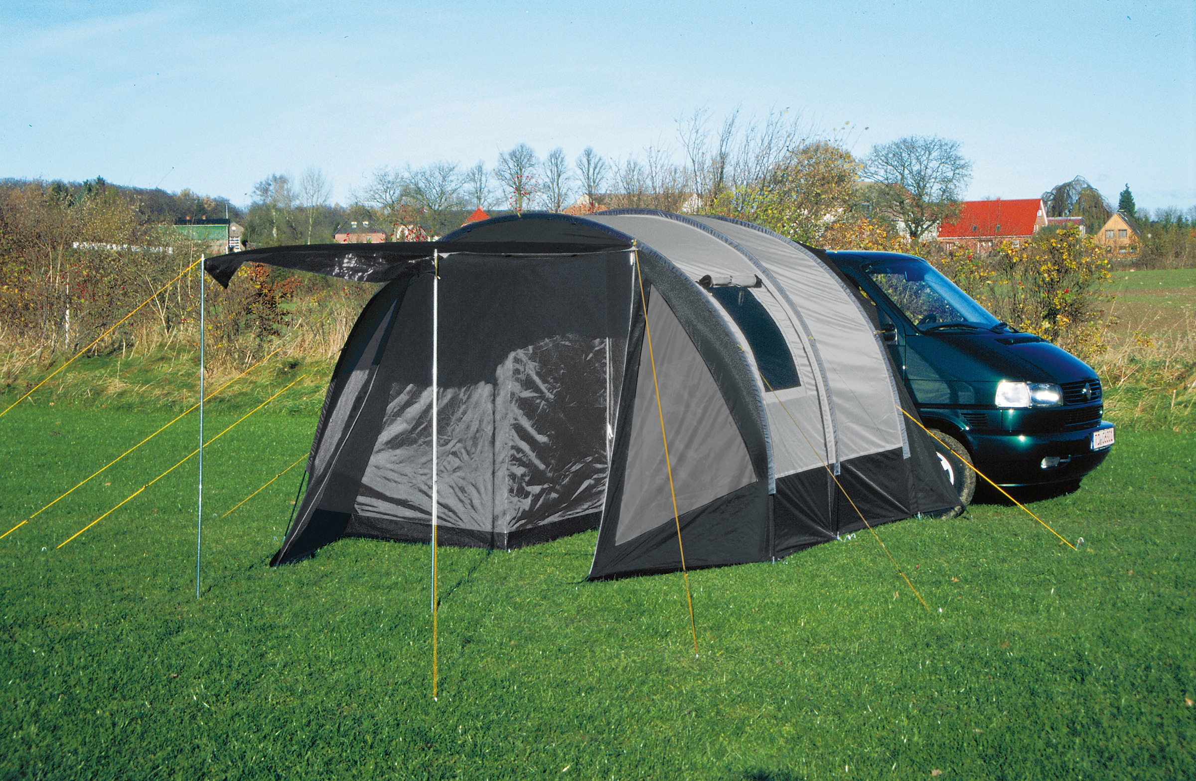 Explorer Buszelt »ECO« 2 Personen herausnehmbare Schlafkabine in grau, Größe B/H/L: 315 cm x 210 cm x 345 cm