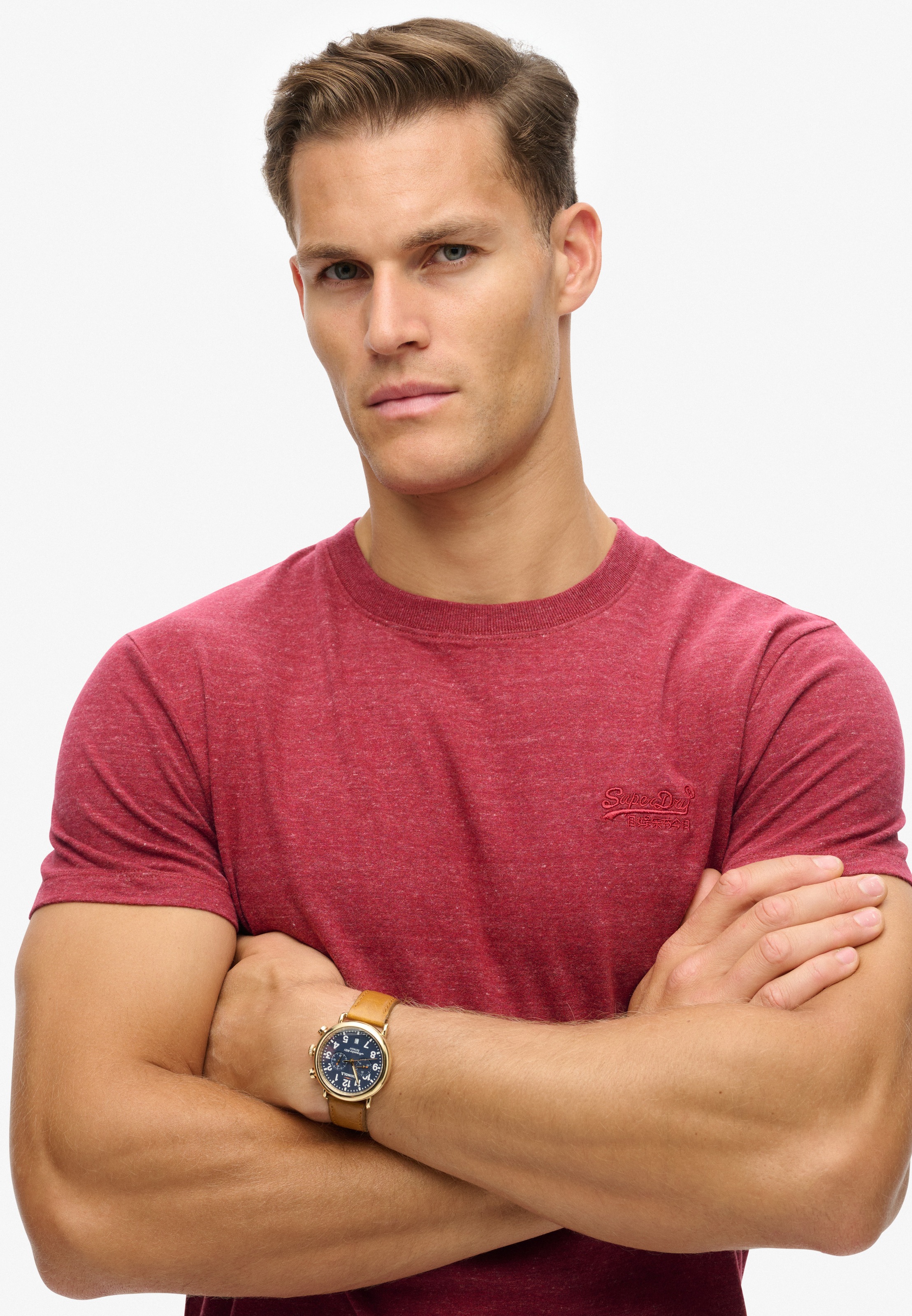 Superdry Rundhalsshirt »ESSENTIAL LOGO EMB TEE«