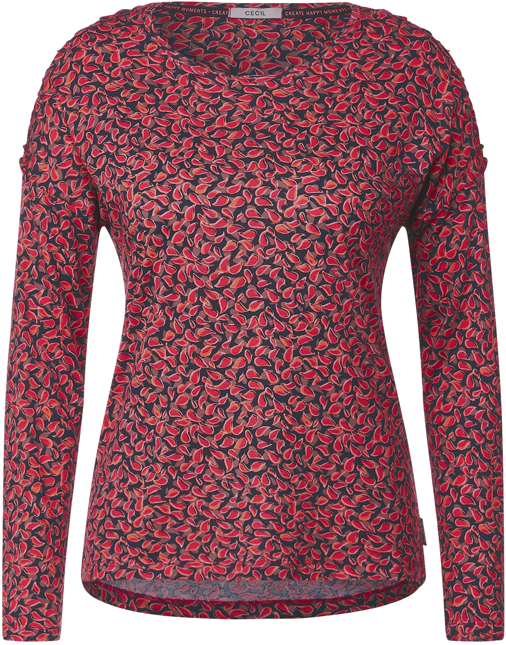 Paisley-Muster mit bei OTTO Cecil Langarmshirt,