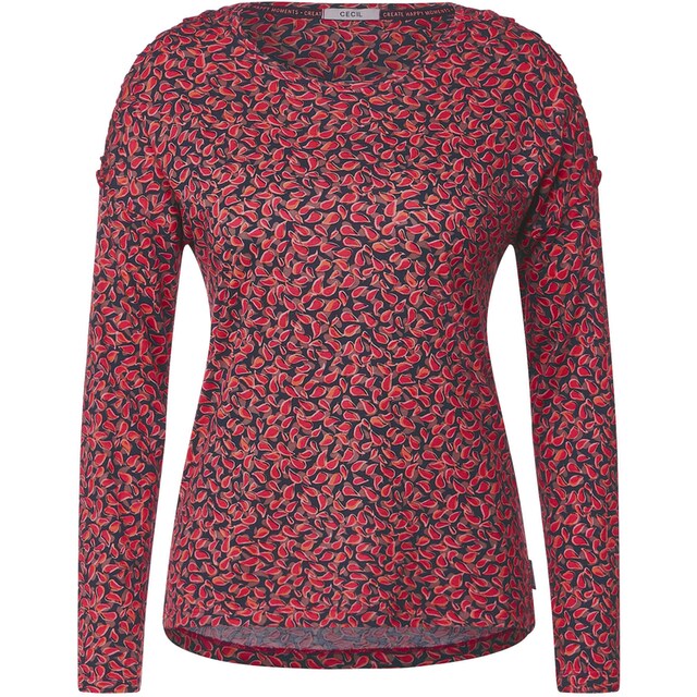 Cecil Langarmshirt, mit Paisley-Muster bei OTTO