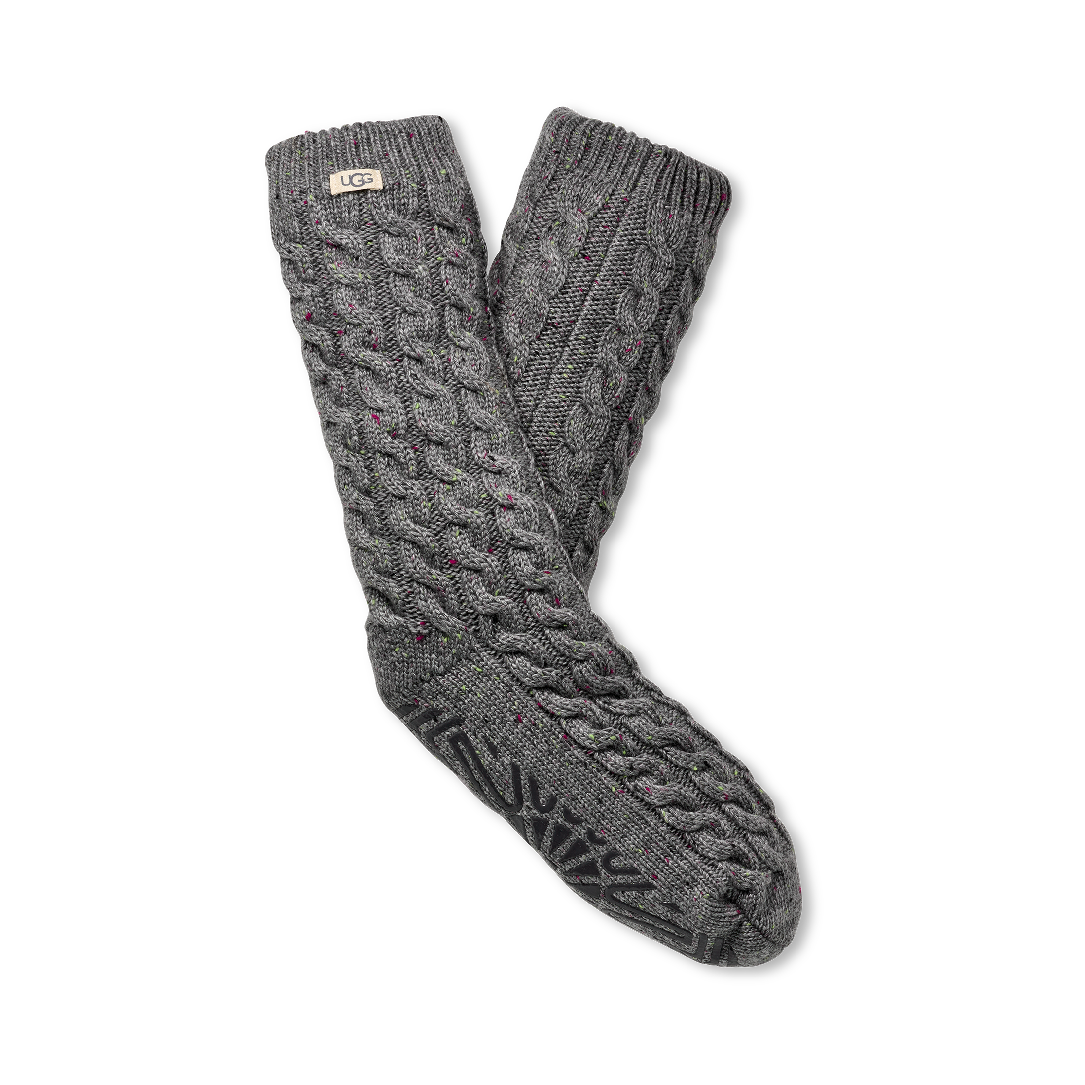 UGG Arbeitssocken »Elowyn Cable Knit Fleece Lined«, (1 Paar), Regular fit
