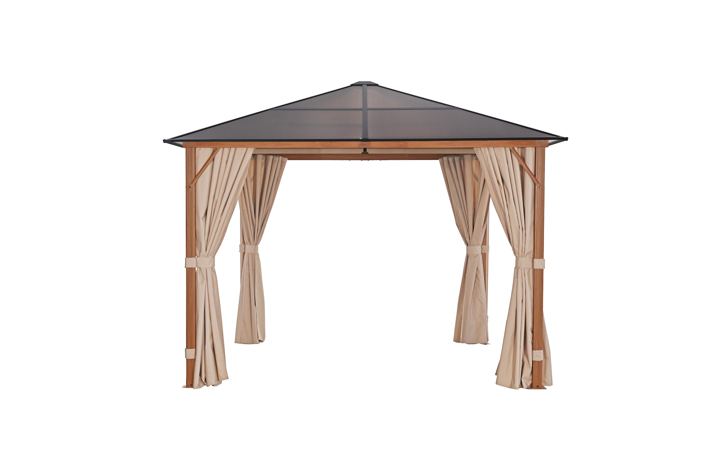 KONIFERA Pavillon »Aruba« Gestell aus Aluminium, Dach aus Polycarbonat-Stegplatten