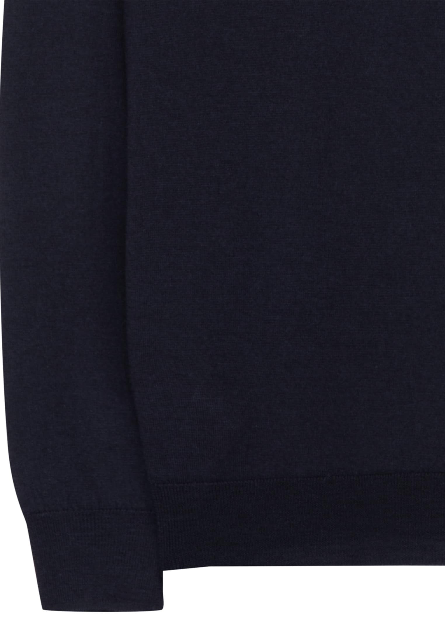 seidensticker Strickpullover »Schwarze Rose« 1/1 Rundhals Uni