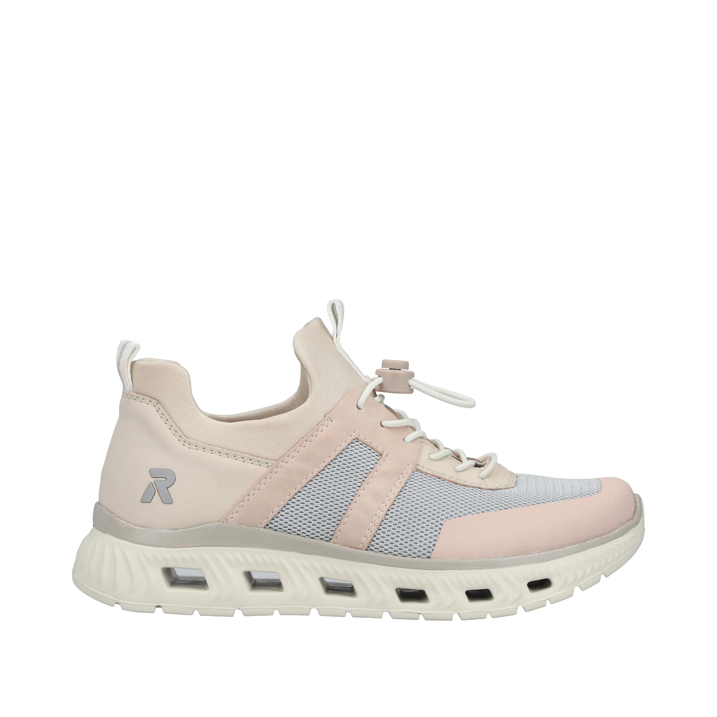 RIEKER Sport Slip-On Sneaker  Sportschuh, Halbschuh, Freizeitschuh in veganer Verarbeitung