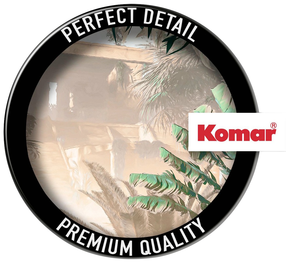Komar Vliestapete »Digitaldruck Vlies - Manoa - Größe 350 x 250 cm«, bedruckt, Wohnzimmer, Schlafzimmer