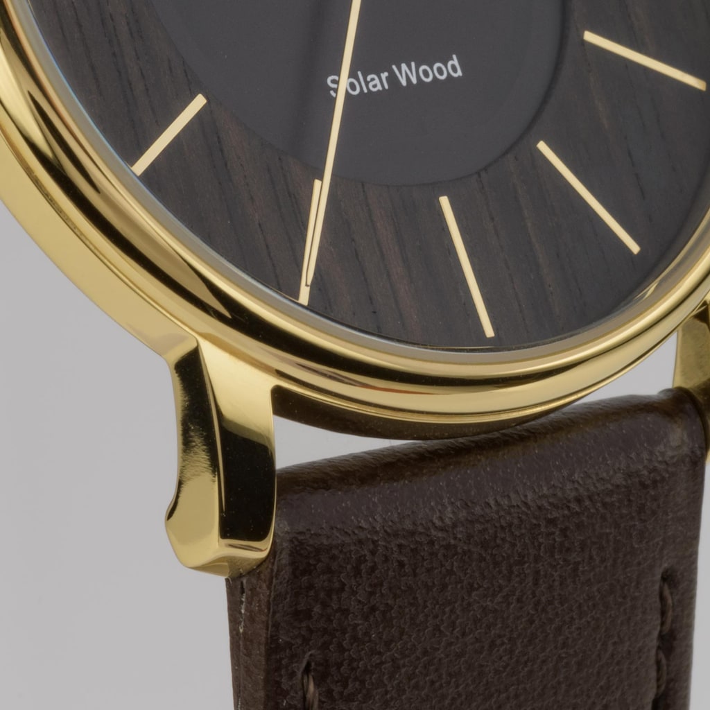 Jacques Lemans Solaruhr »Eco Power Solar Wood, 1-2105B«