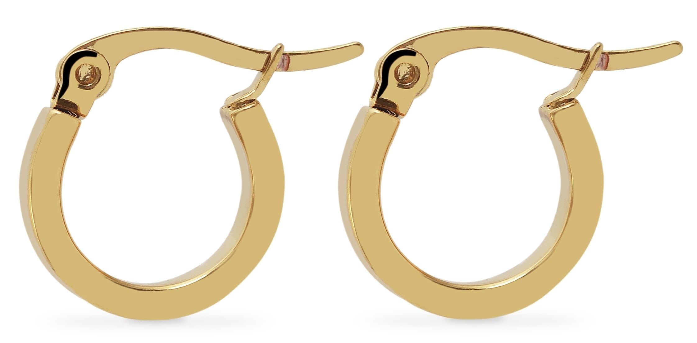 Adelia´s Paar Creolen »Damen Ohrringe ¿ Creole aus Edelstahl«