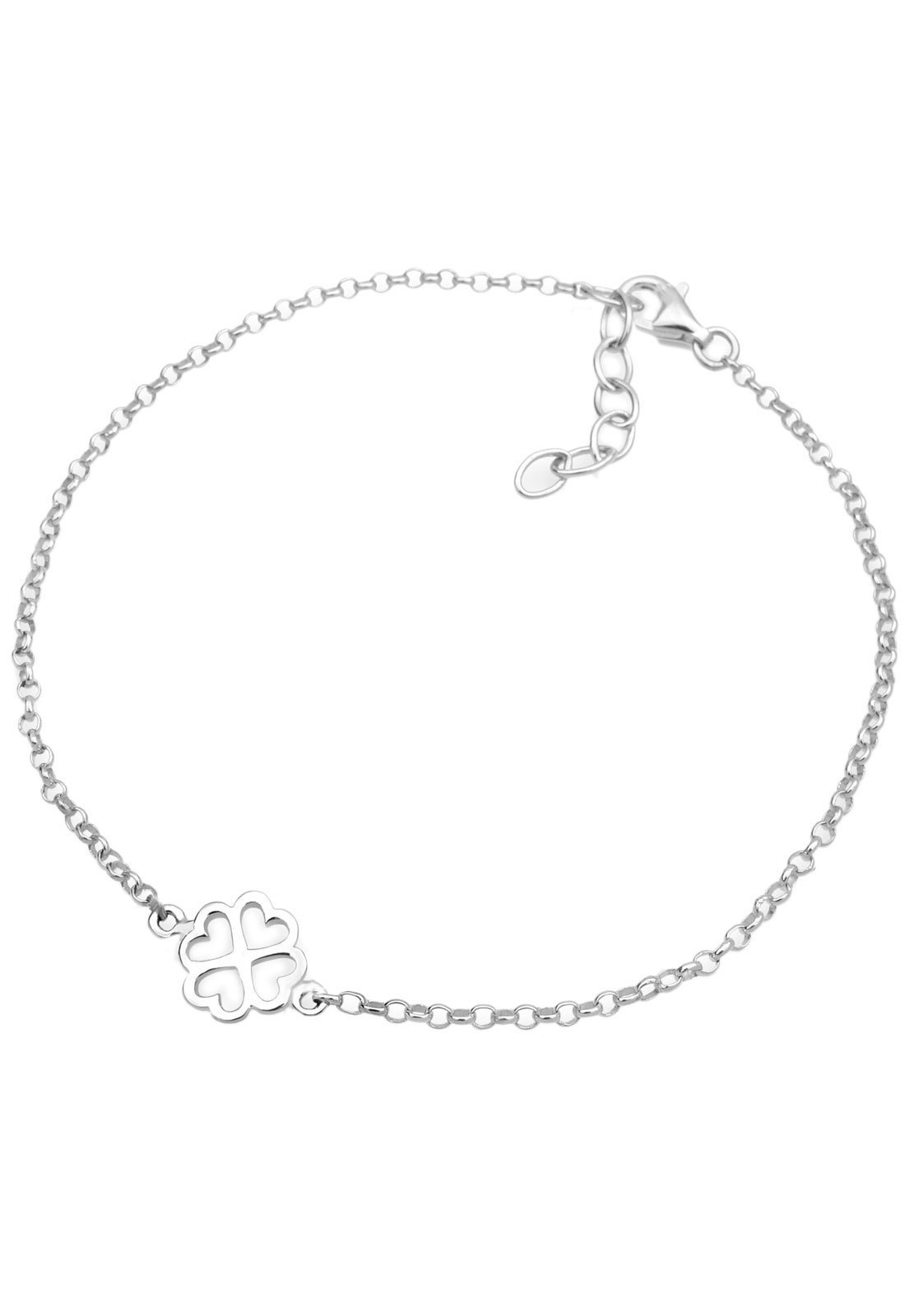 Elli Armkette »Armband Kleeblatt Glücksbringer 925 Sterling Silber«
