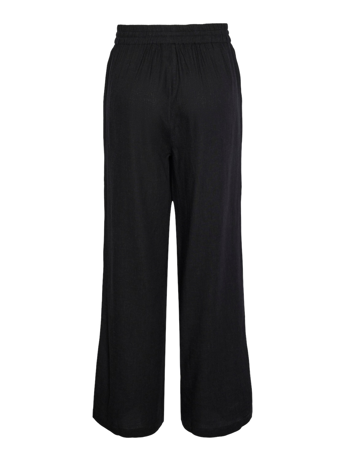 pieces Schlupfhose »PCPIA HW WIDE PANTS WVN NOOS«, mit Leinen