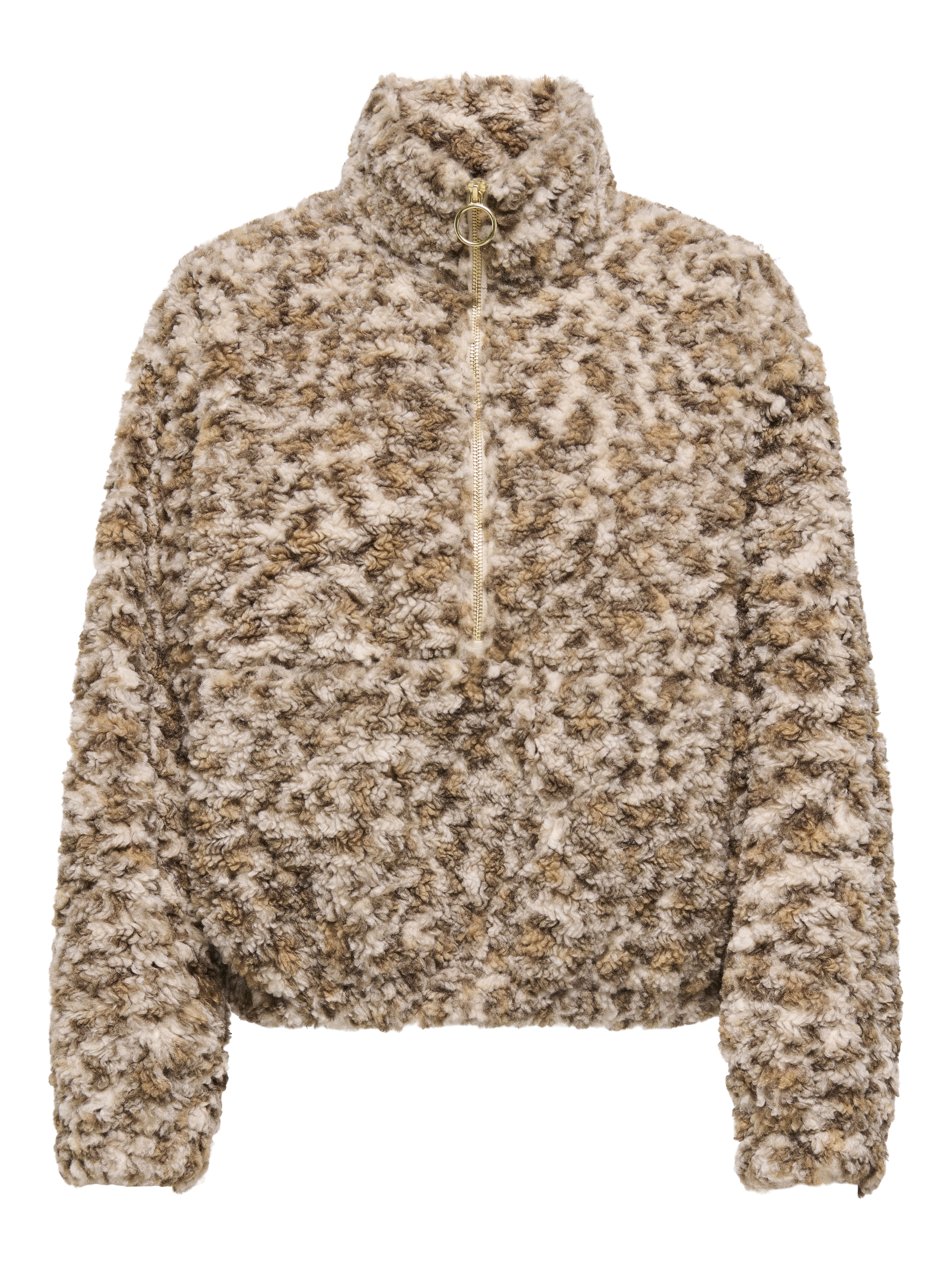 ONLY Sweatjacke »ONLXENA L/S TEDDY BOX SWT«