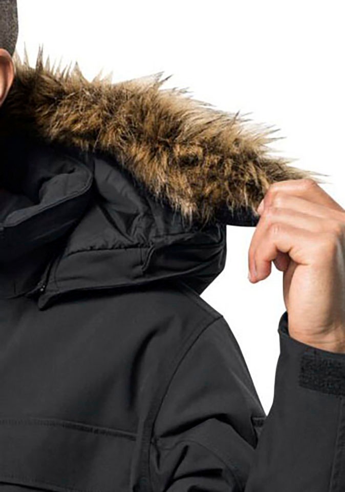 Jack Wolfskin Funktionsmantel »GLACIER CANYON PARKA«, Gewicht: 1510g (Größe M)
