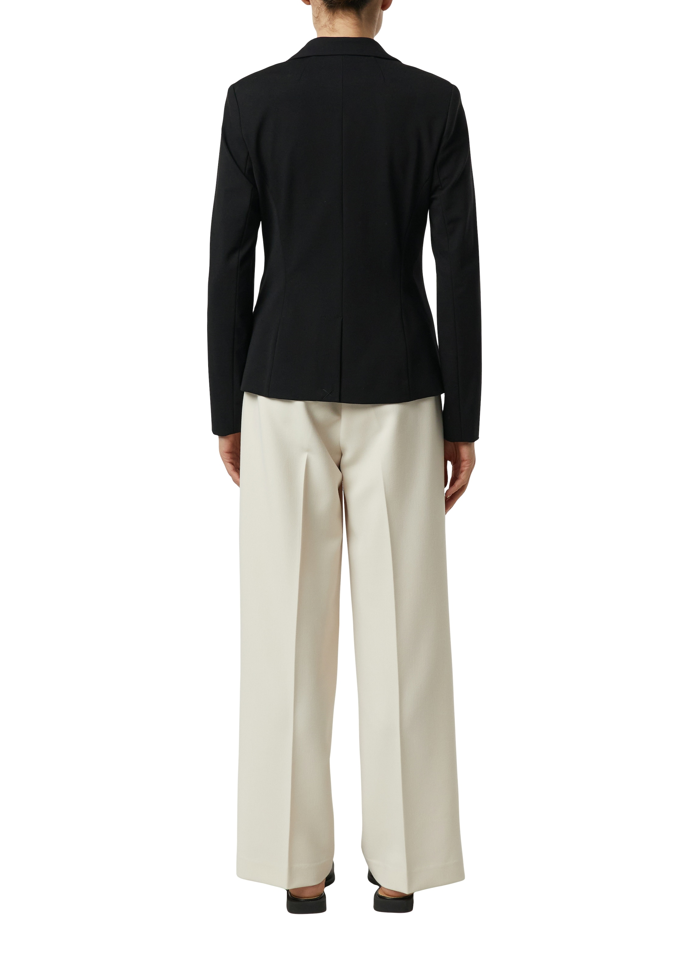 Comma Jackenblazer mit Knopfverschluss und Reißverschlusstaschen