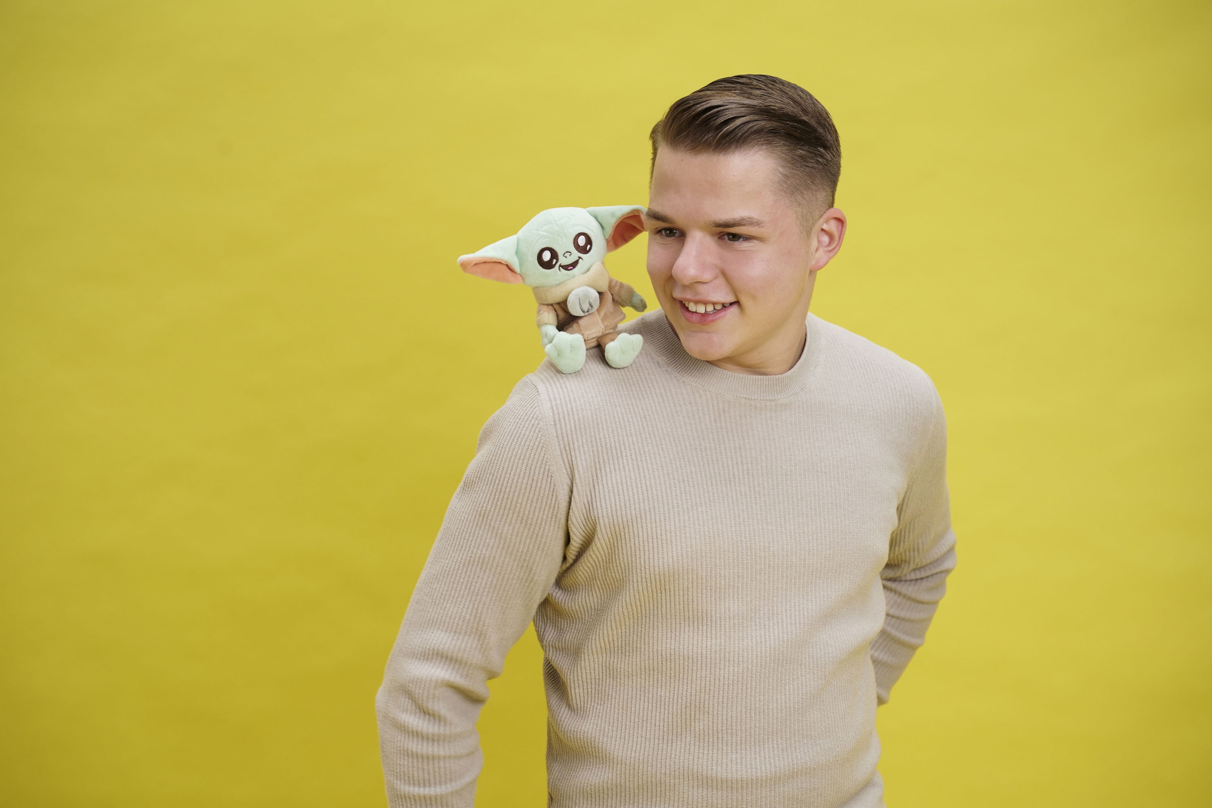 SIMBA Plüschfigur »Star Wars Grogu Schulterplüsch«