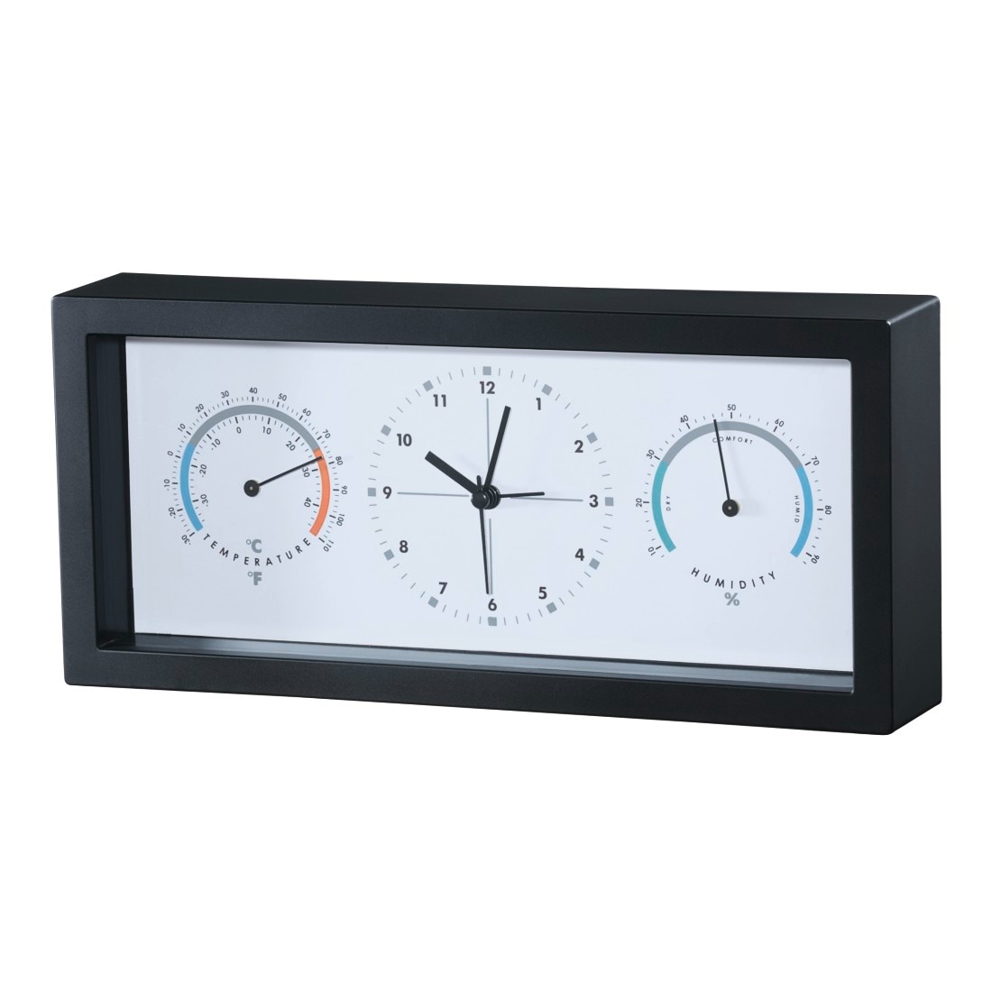 Thermometer Hygrometer TH35-A »Uhr-/Weckfunktion«