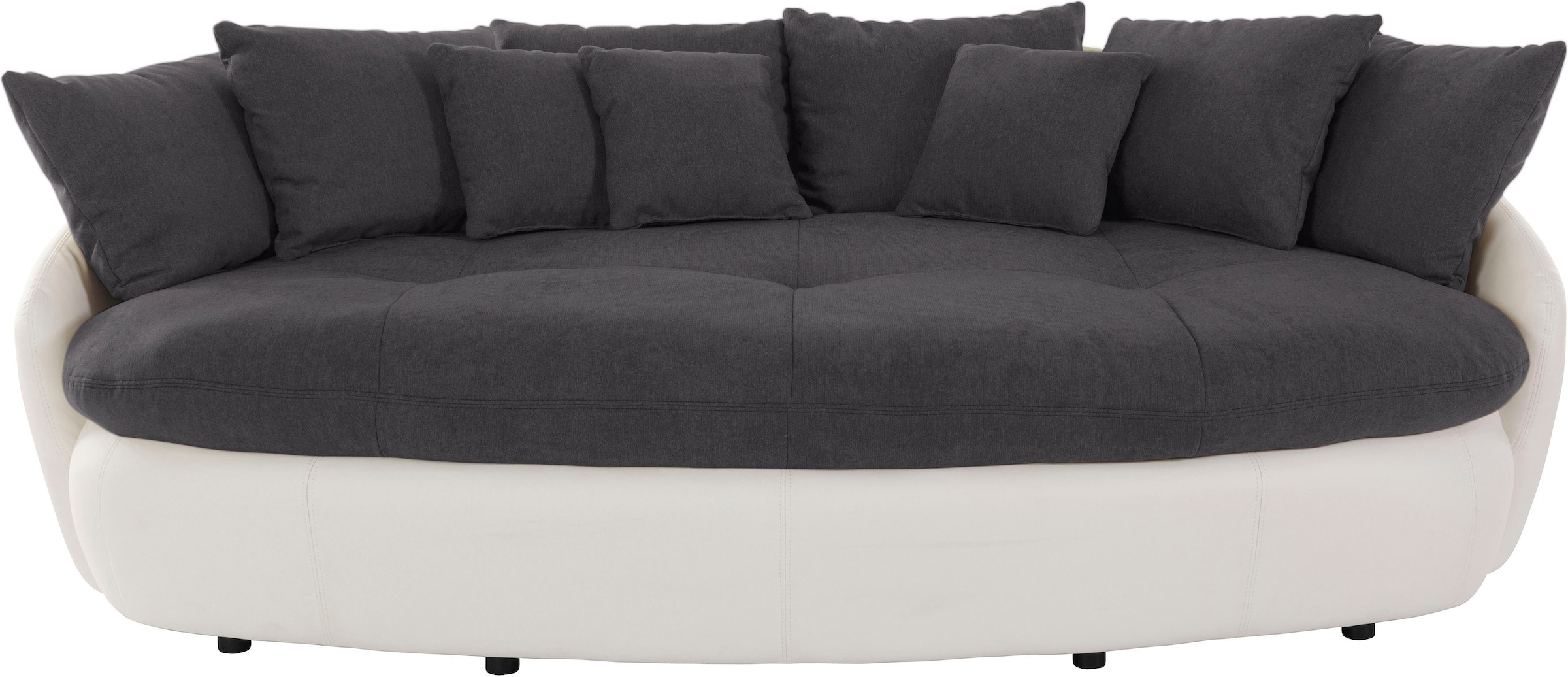 COTTA Big-Sofa »Aruba« gemütliches Megasofa in XXL in organischer Form mit vielen Kissen