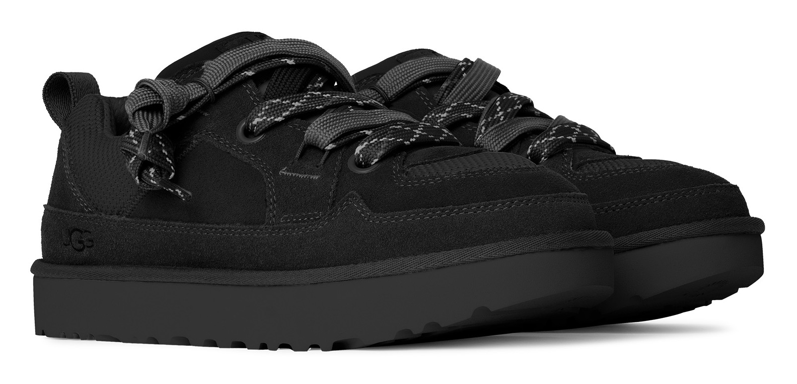 UGG Plateausneaker »LO LOWMEL«  Freizeitschuh, Halbschuh, Schnürschuh mit praktischer Anziehlasche