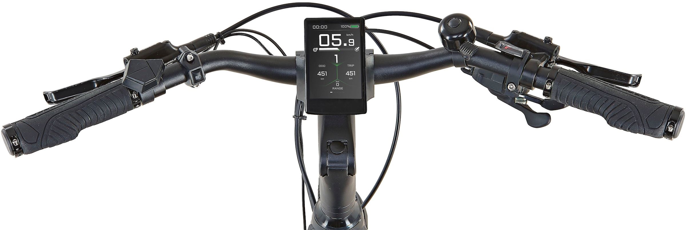 Prophete E-Bike »Entdecker 5.0«, 10 Gang, Shimano, Deore, Mittelmotor 250 W, Pedelec, Elektrofahrrad für Herren