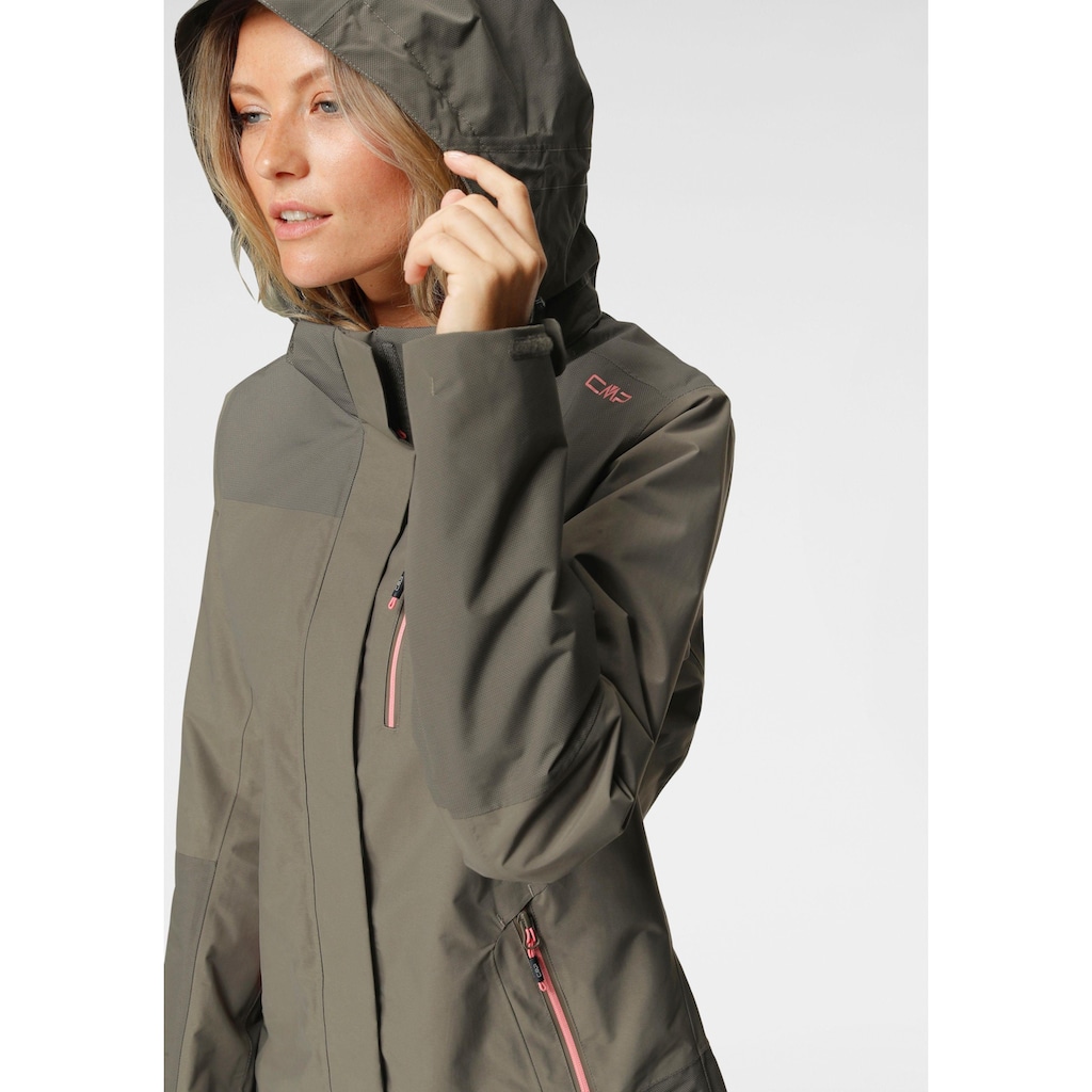 CMP Regenjacke, mit Kapuze