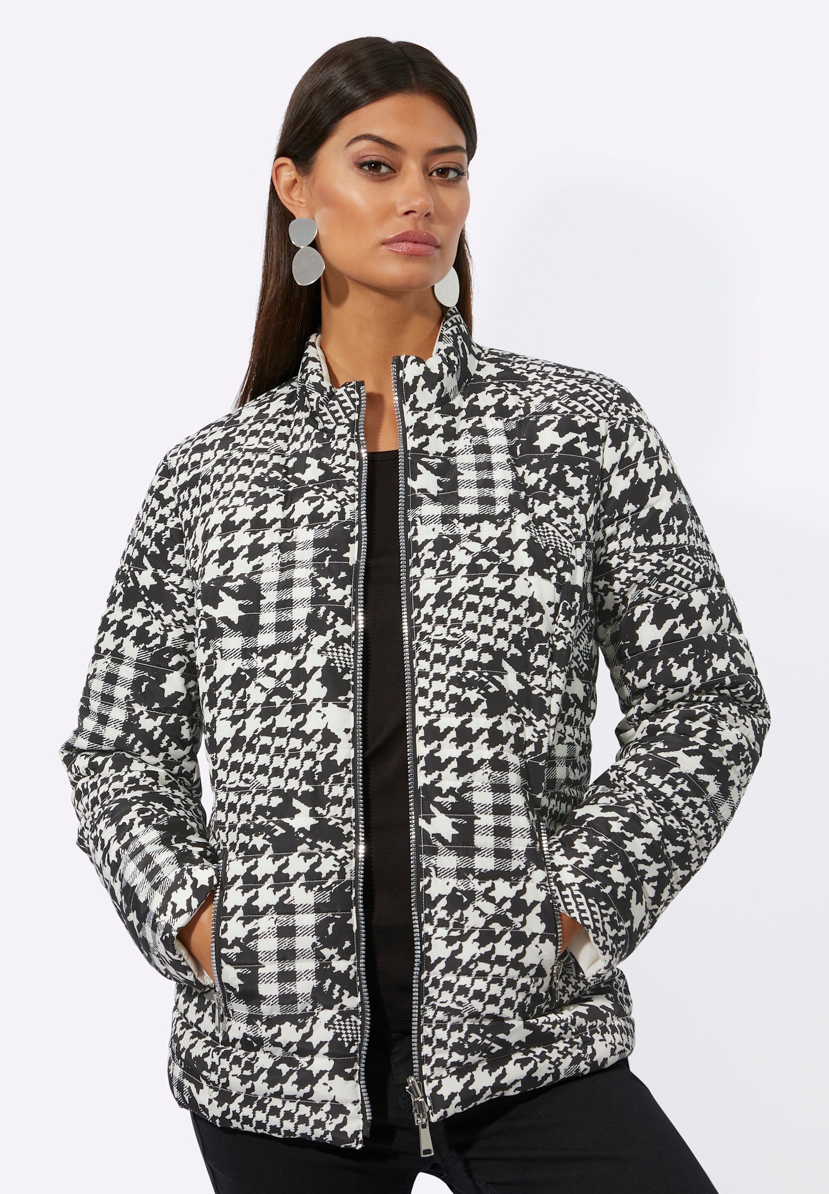 creation L Steppjacke »Wendejacke Wendejacke mit innovativer Füllung« ohne Kapuze