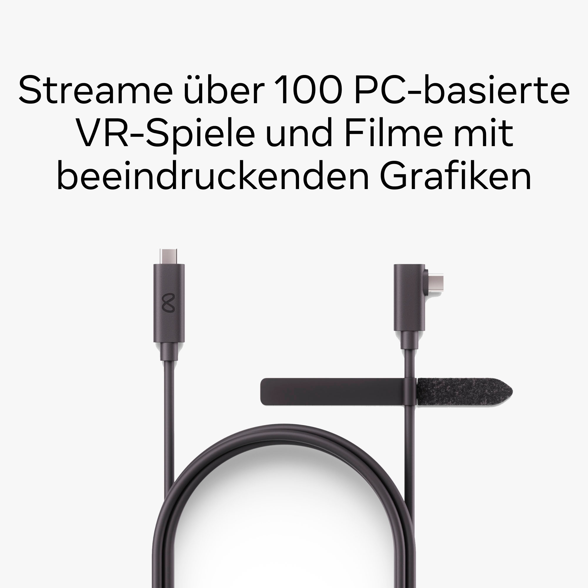 Meta Quest Virtual-Reality-Brille »Link-Kabel«