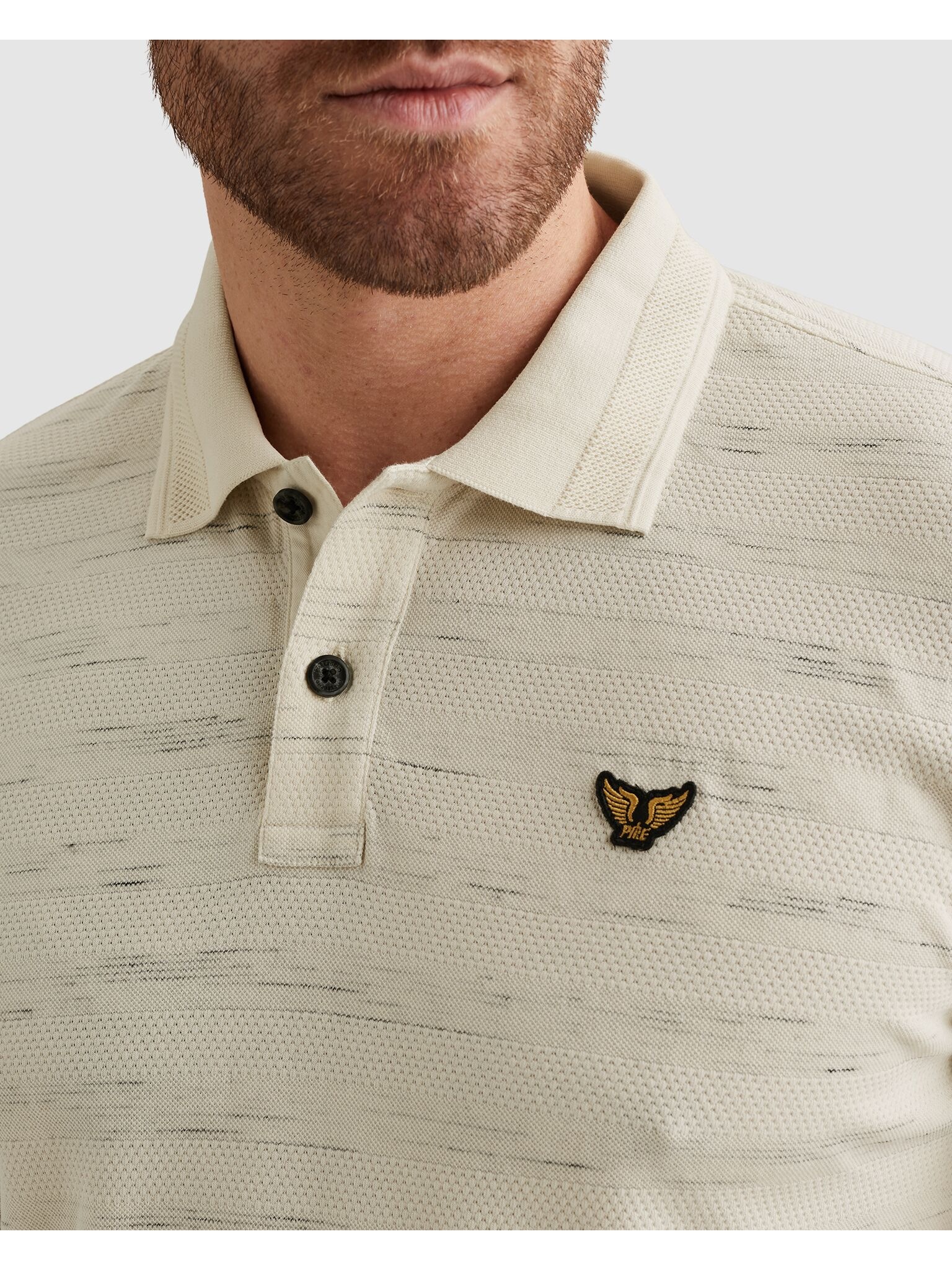 PME LEGEND Poloshirt mit Logo Stickerei