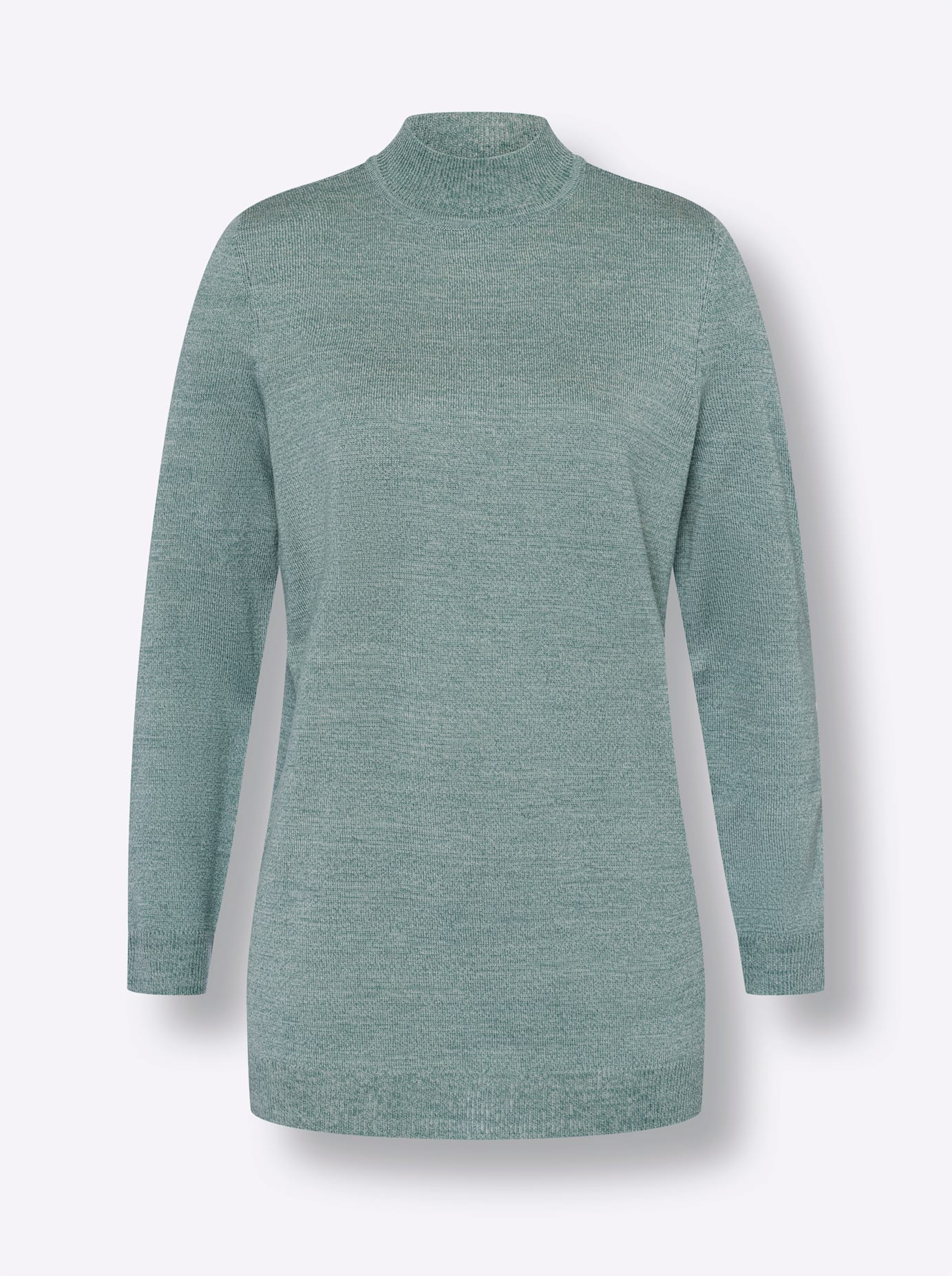Classic Basics Stehkragenpullover »Longpullover«