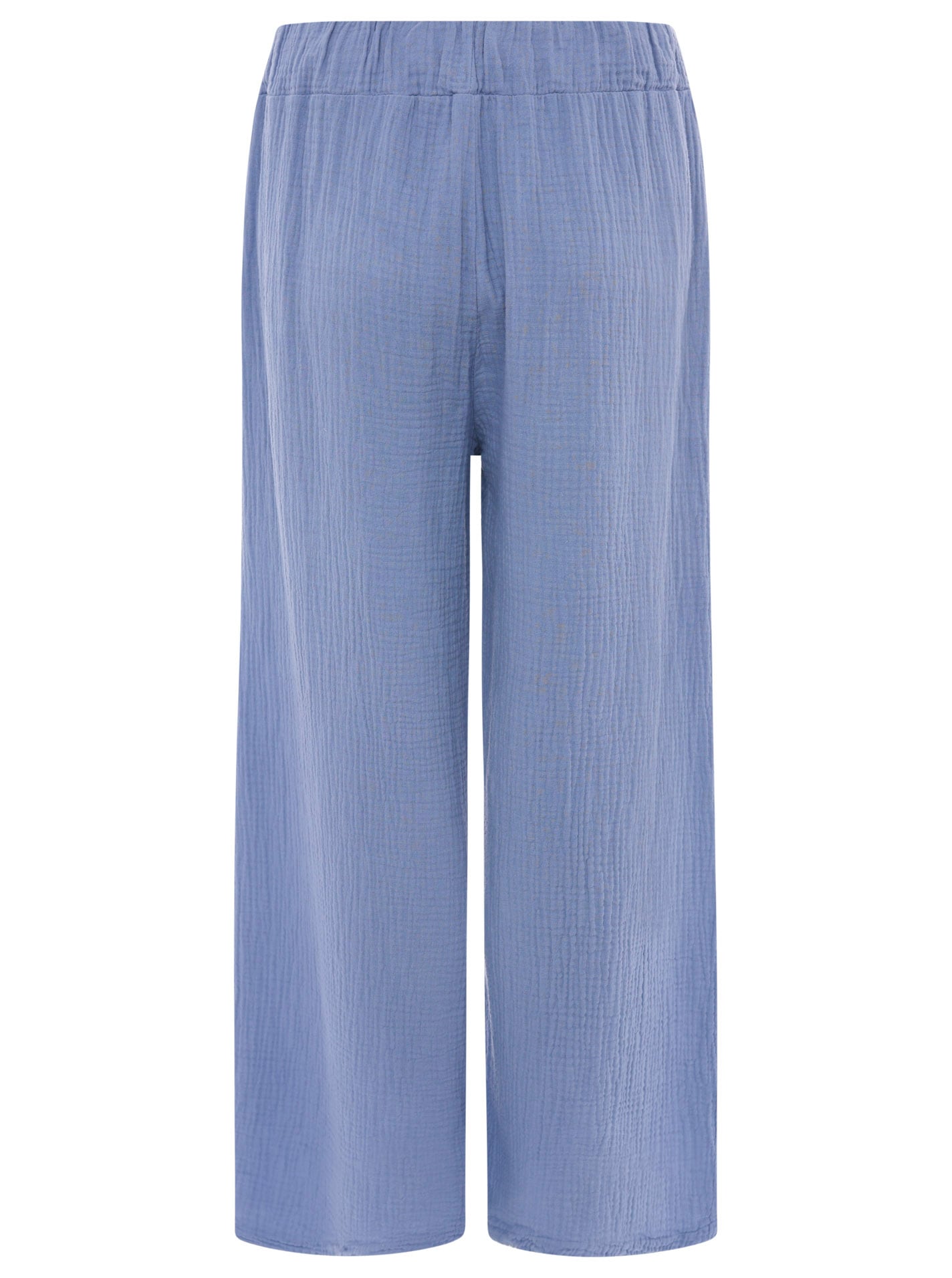 Zwillingsherz Stoffhose »"Musselin"«  mit Zugband, Eingriffstaschen und weitem Bein