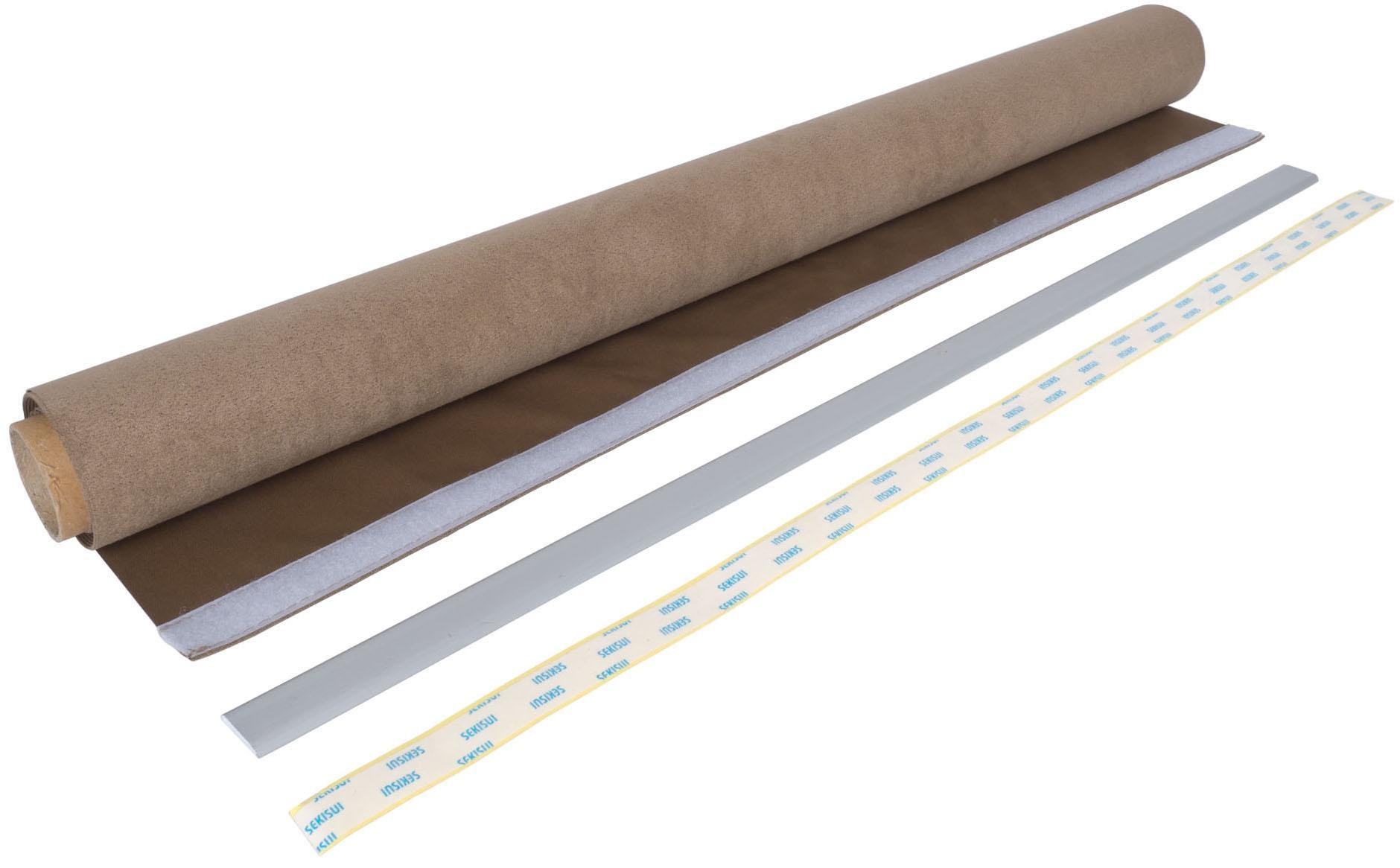 Liedeco Schiebegardine Klettband 1 Stk. tlg. HxB: 245x60, ohne Paneelwagen