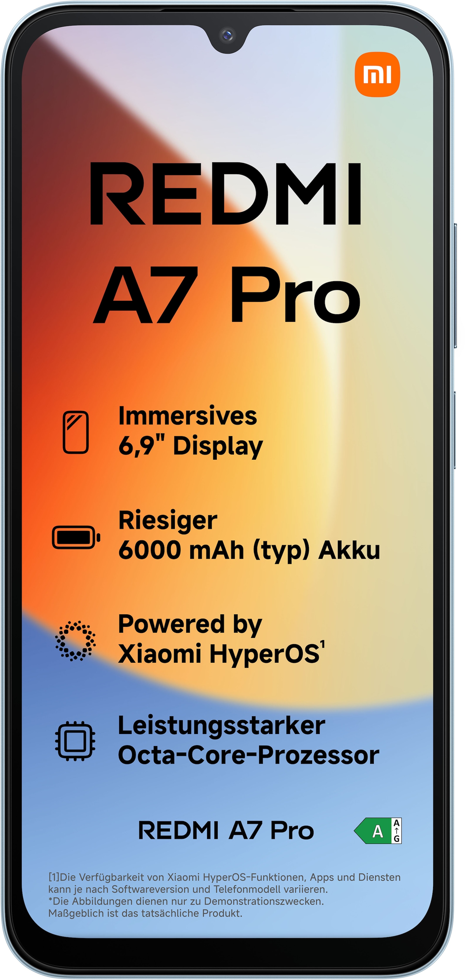 Xiaomi Smartphone »Redmi A7 Pro 4+64 GB« mist blue