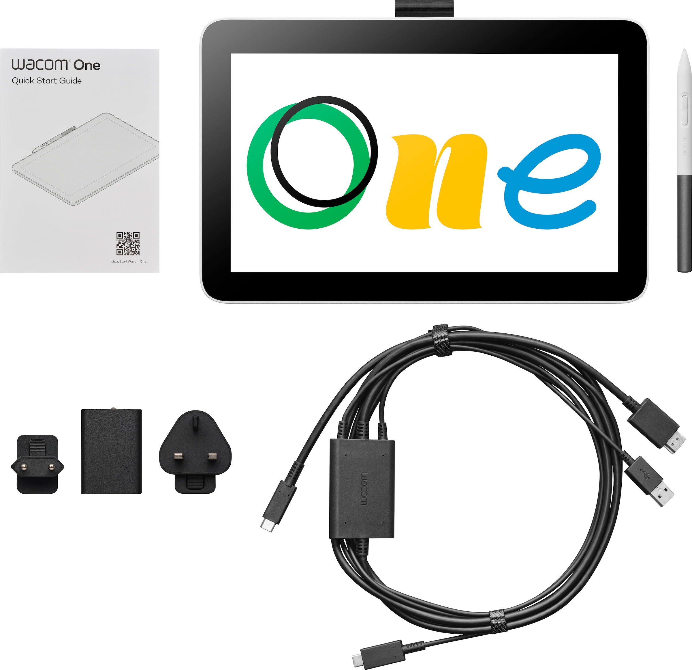 Wacom Grafiktablett »One 12 pen display«, (Android)