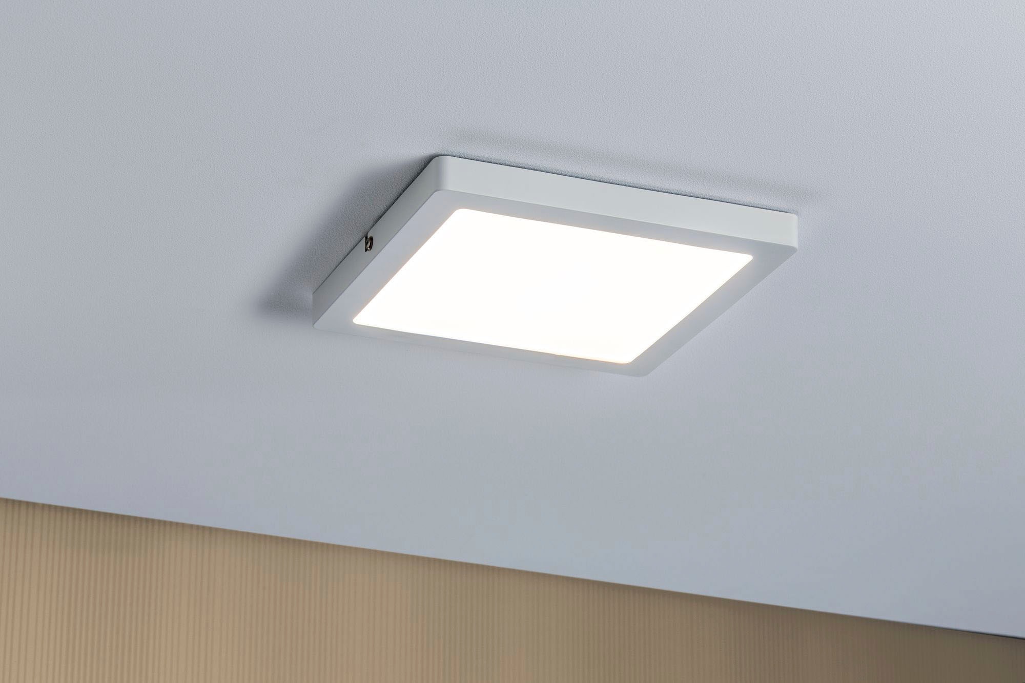 Paulmann LED Panel »Atria eckig 220x220mm 14W 2.700K«, 1 flammig, Atria eckig 220x220mm 14W 2.700K