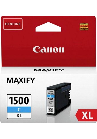 Canon Tintenpatrone »PGI-1500XL C«, original Druckerpatrone 1500 cyan XL kaufen
