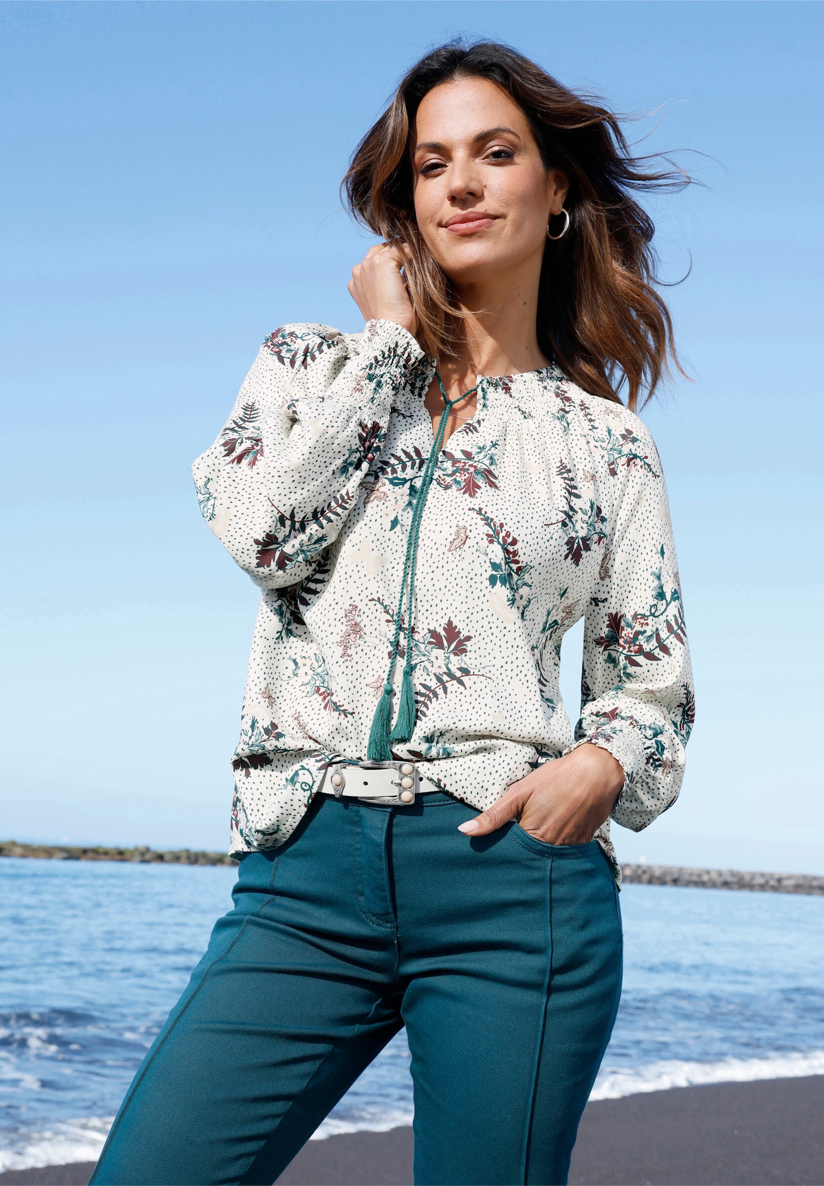 Witt Klassische Bluse »Druck-Bluse Druckbluse«