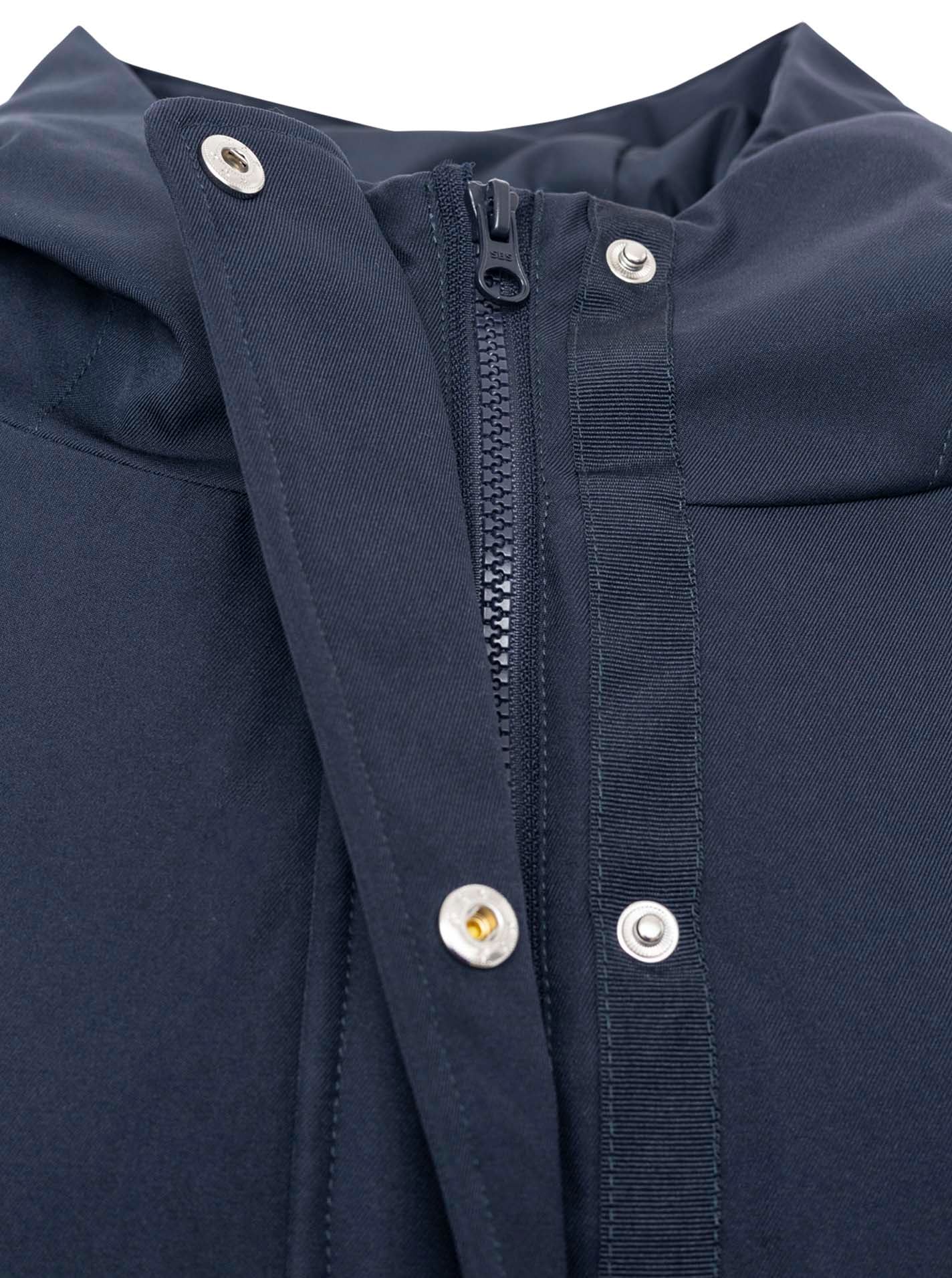 Zwillingsherz Kurzmantel »"Keep Smiling"« Kapuze, verdeckter Reißverschluss