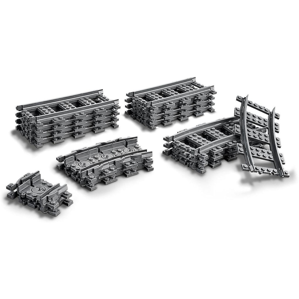 LEGO® Konstruktionsspielsteine »Schienen (60205), LEGO® City«, (20 St.)
