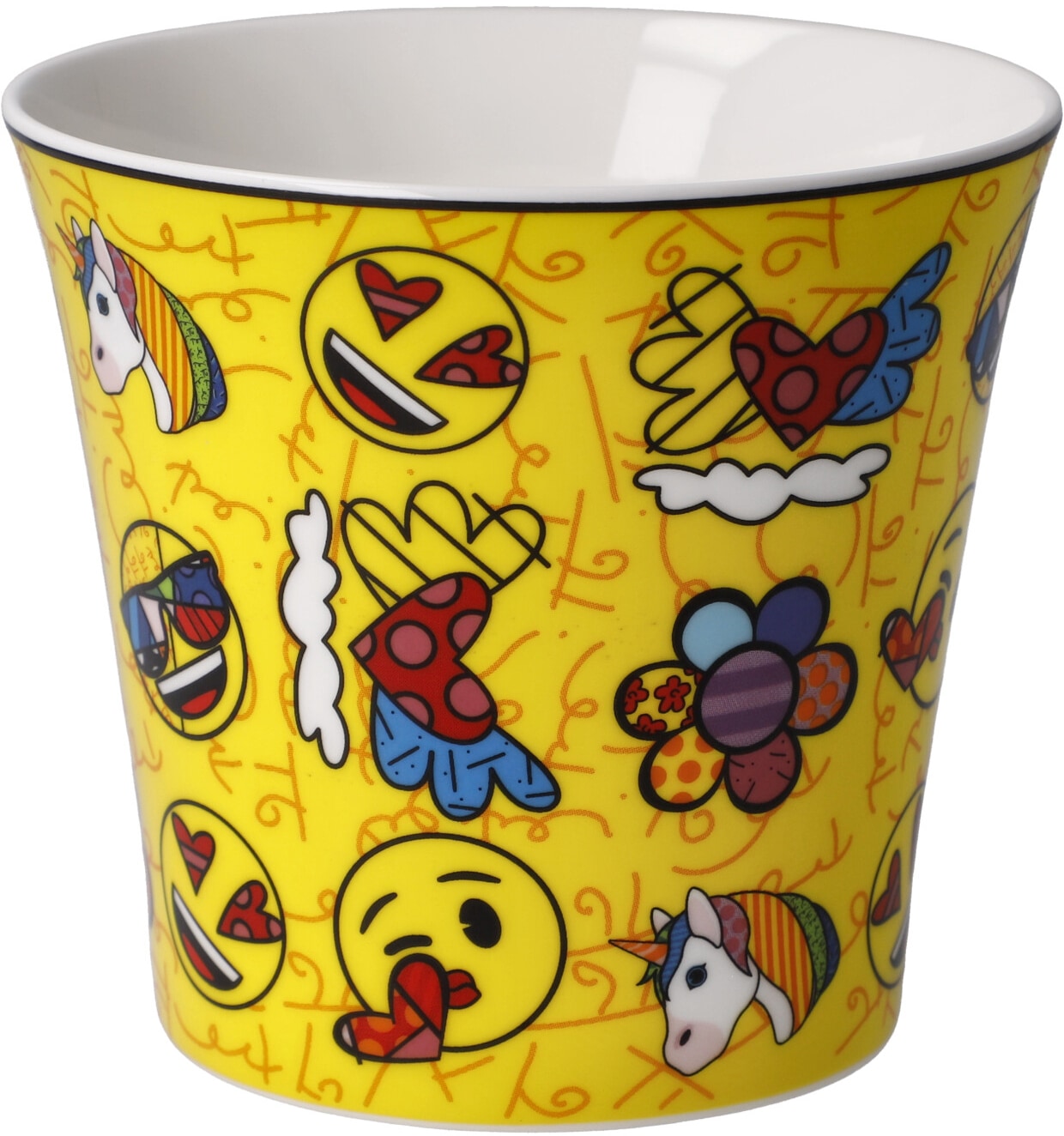 Goebel Tasse »Britto Emojis«, Pop Art, Coffee-/Tea Mug, Emoji® by BRITTO® - Summer Feelings