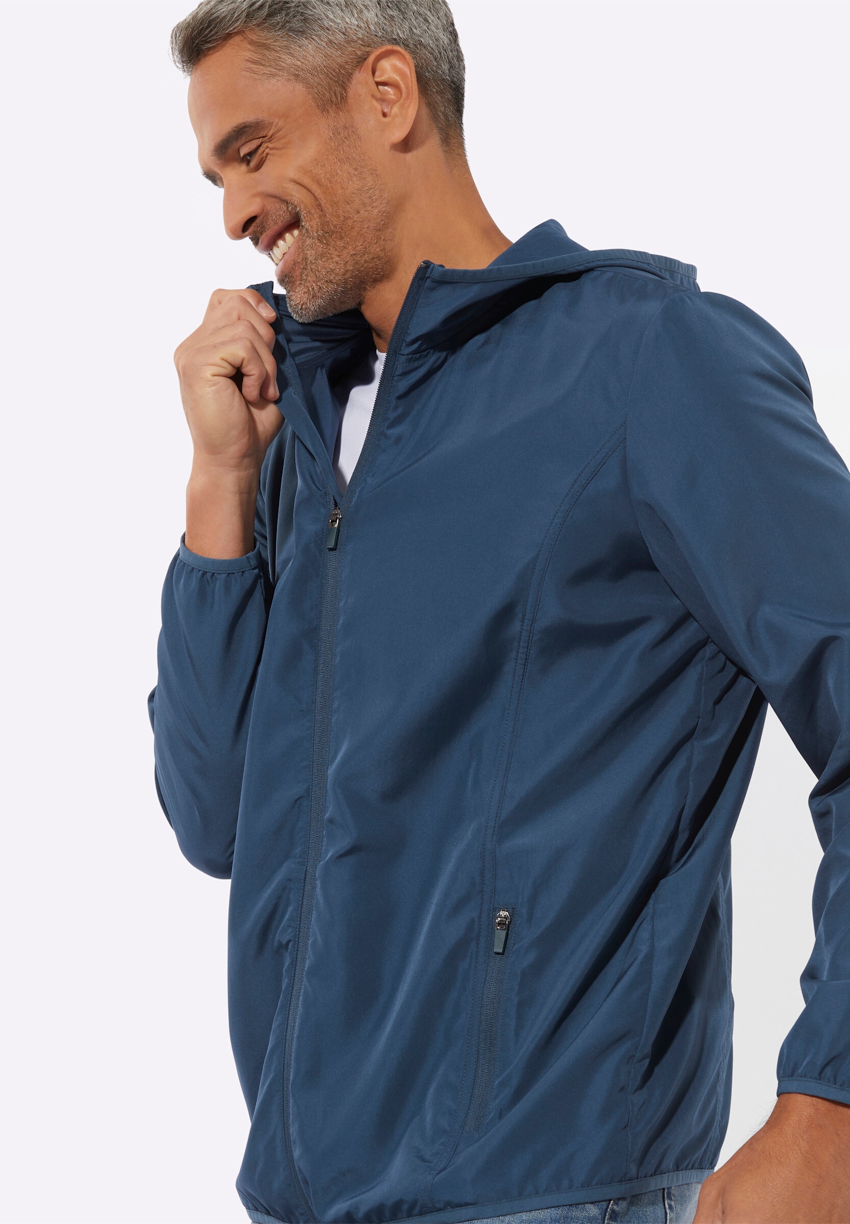 Sieh an! Regenjacke »Regenjacke Regenjacke mit Kapuze« mit Kapuze