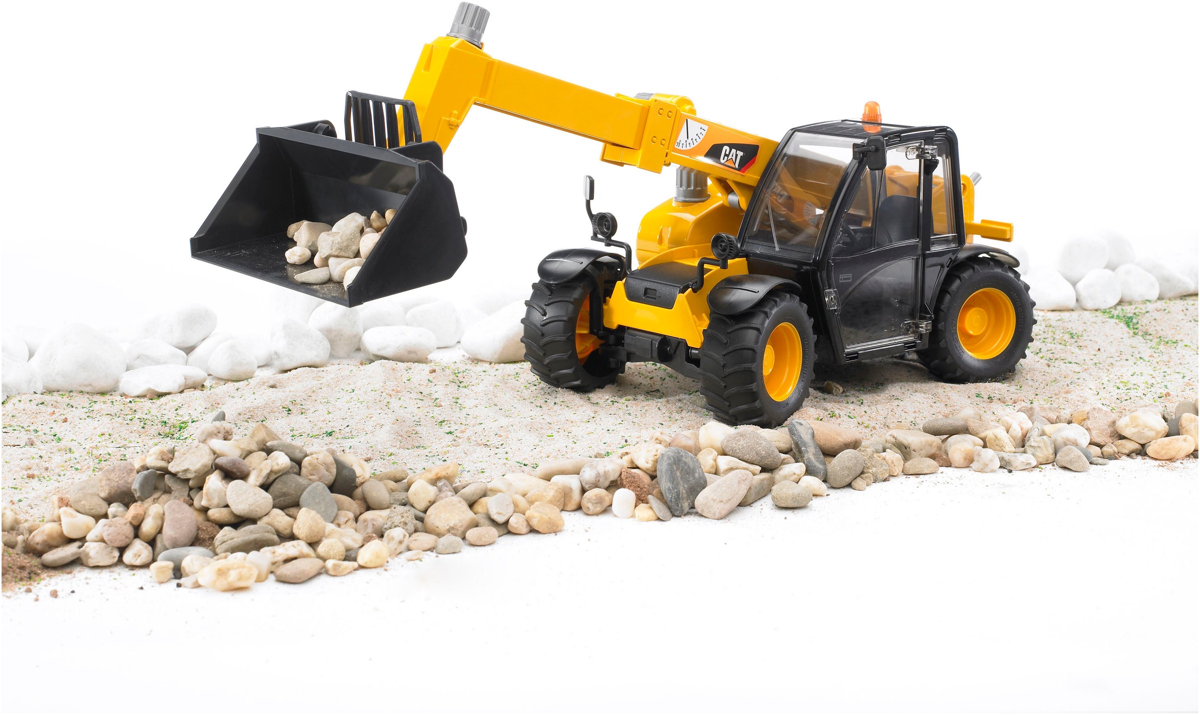 Bruder® Spielzeug-Baumaschine »Cat Teleskoplader 33 cm (02141)« Made in Europe