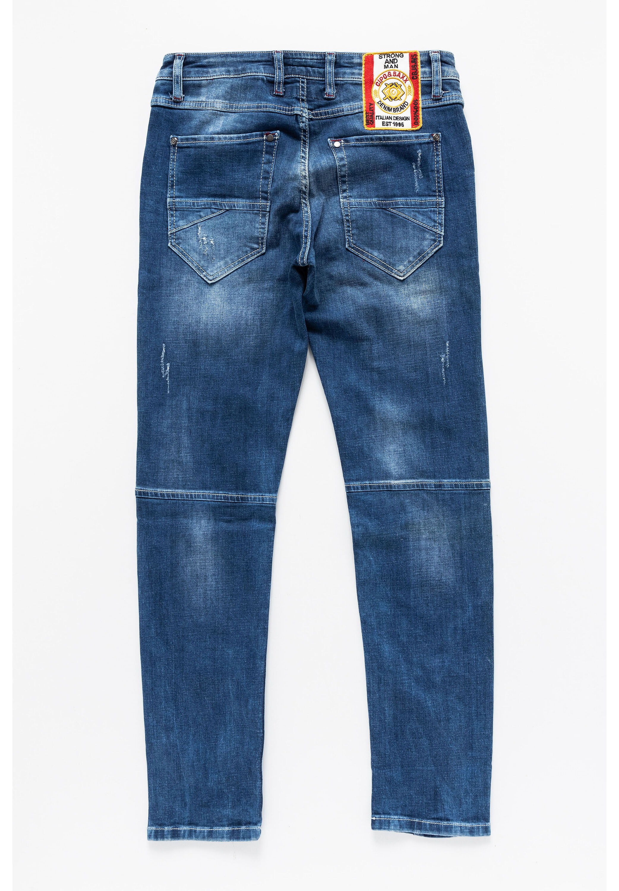Cipo & Baxx 5-Pocket-Jeans »Cipo & Baxx Hose« mit modischen Applikationen