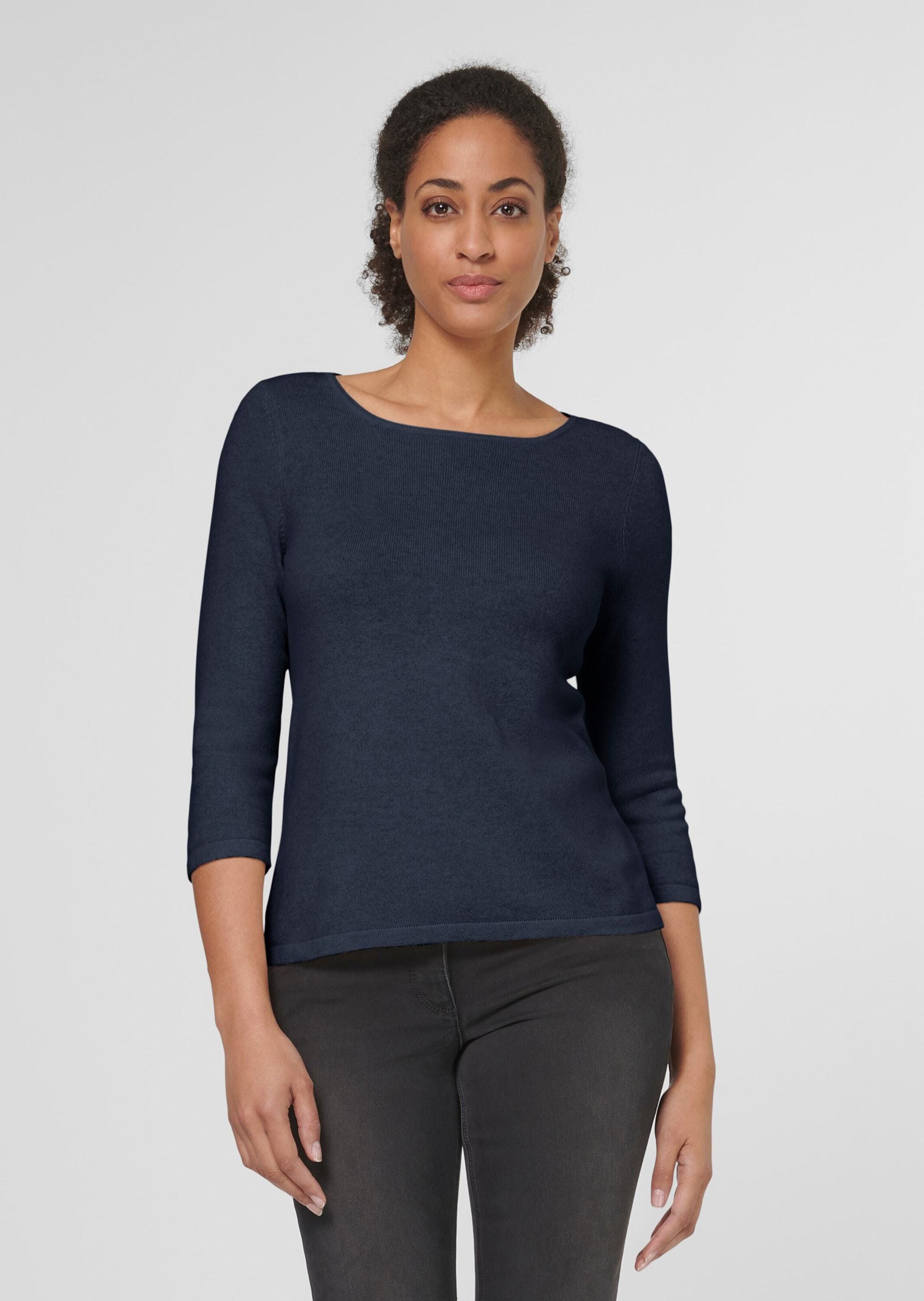 MADELEINE Longpullover »Pullover Kaschmirpullover mit U-Boot-Ausschnitt«