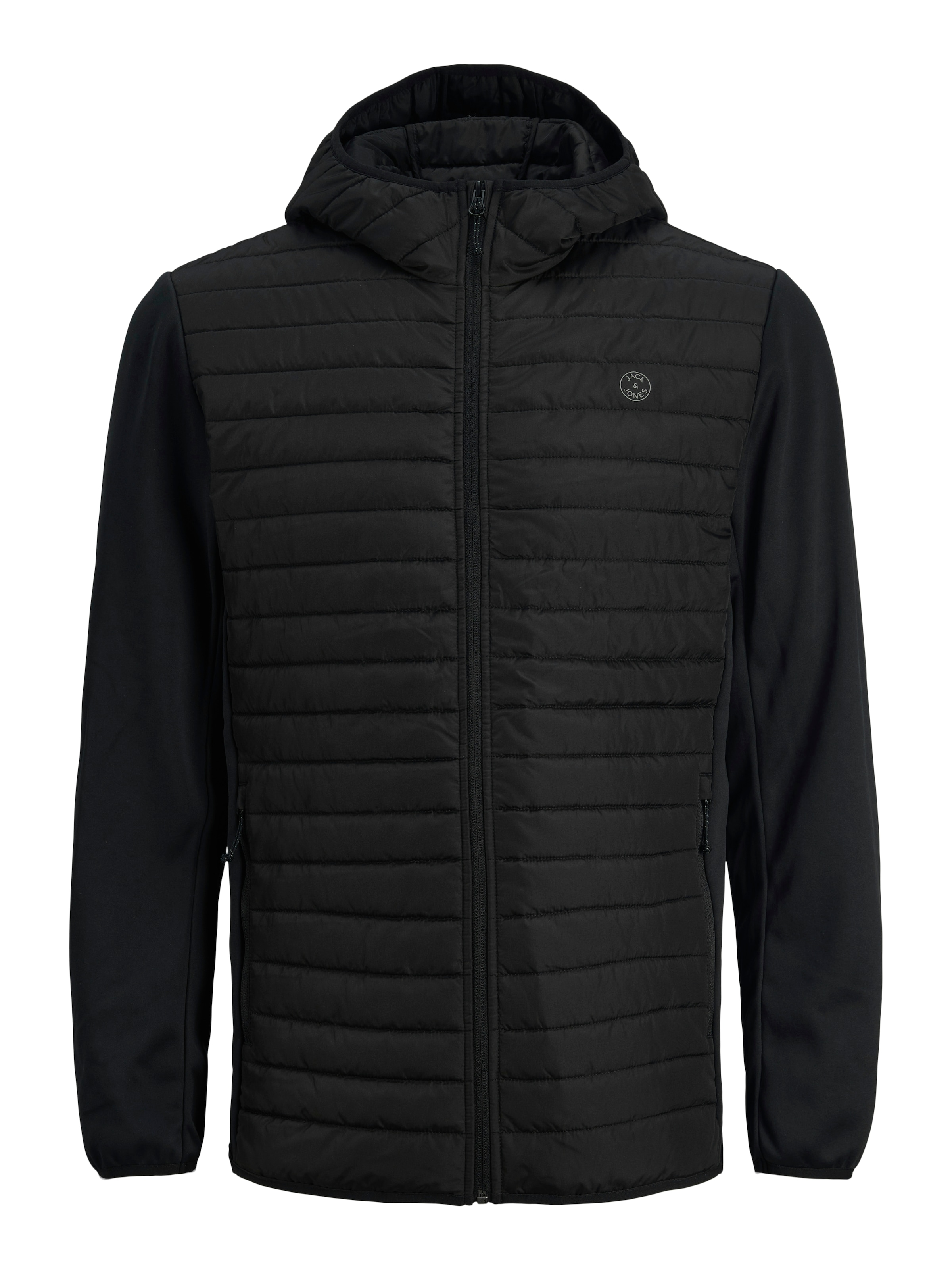 Jack & Jones Steppjacke »JJEMULTI mit Kapuze und Futter« mit Kapuze unifarben, modisch, regular fit, Polyester