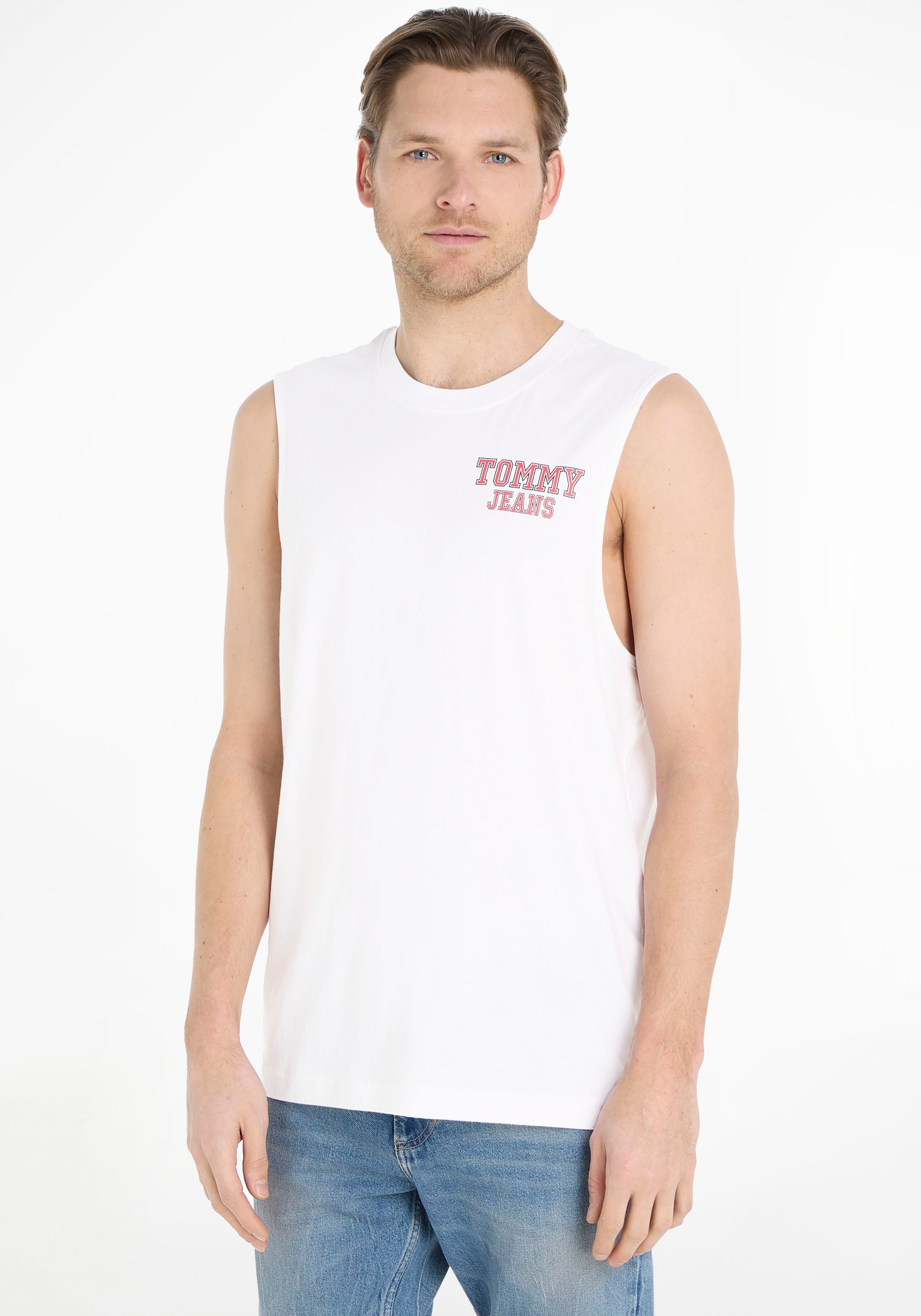 Tommy Jeans T-Shirt »TJM RLXD TJ BASKETBALL TANK«, mit Rundhalsausschnitt  online kaufen bei OTTO