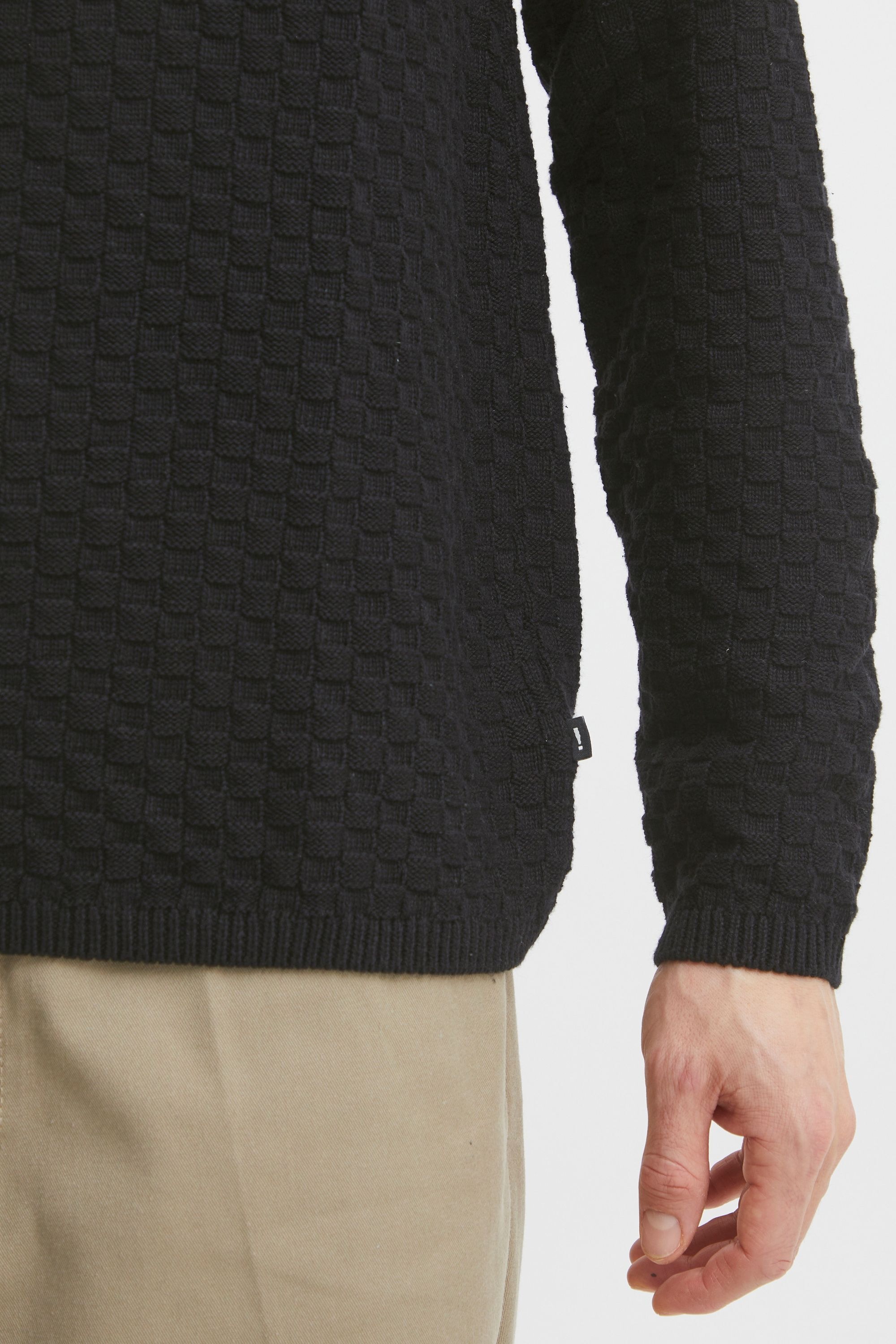 !Solid Strickfleece-Pullover »Strickpullover SDElijah«