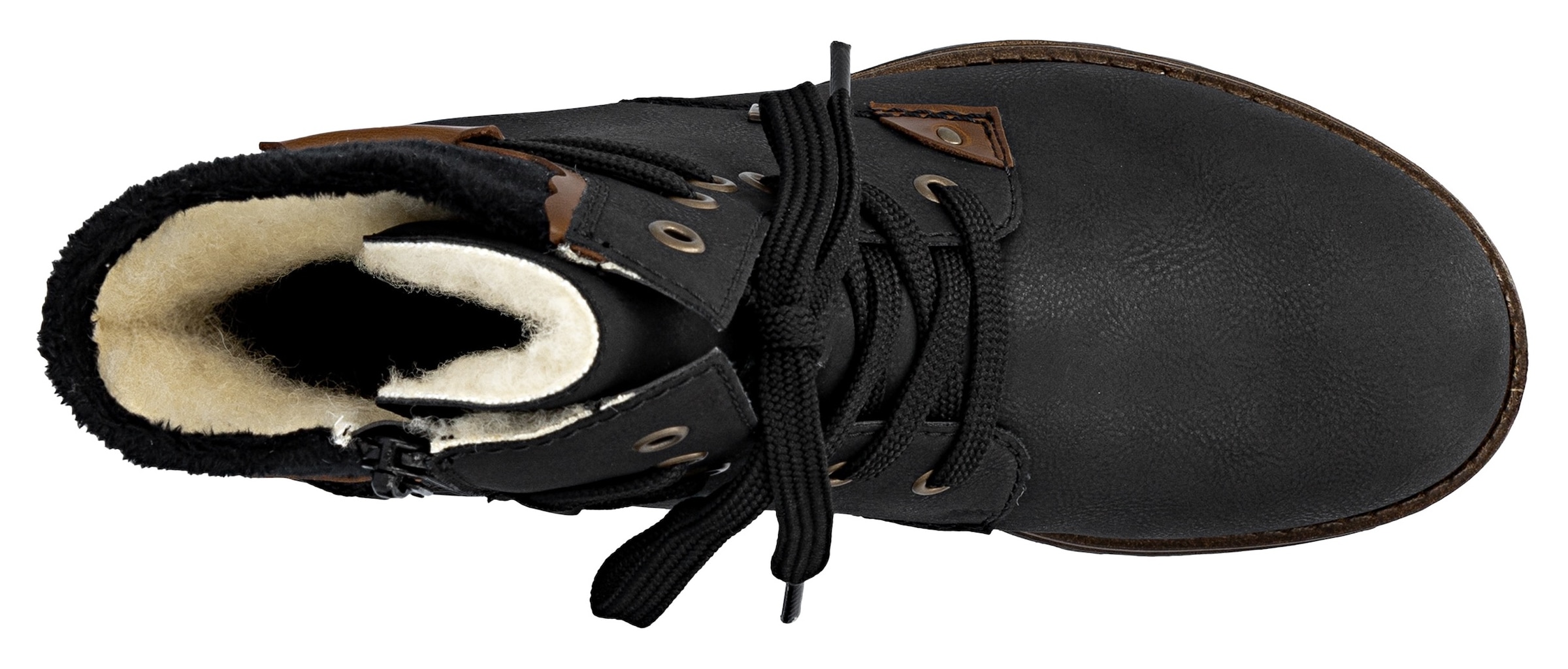 Rieker Winterboots, Winterstiefelette, Schnürstiefelette, Boots mit Tex-Ausstattung