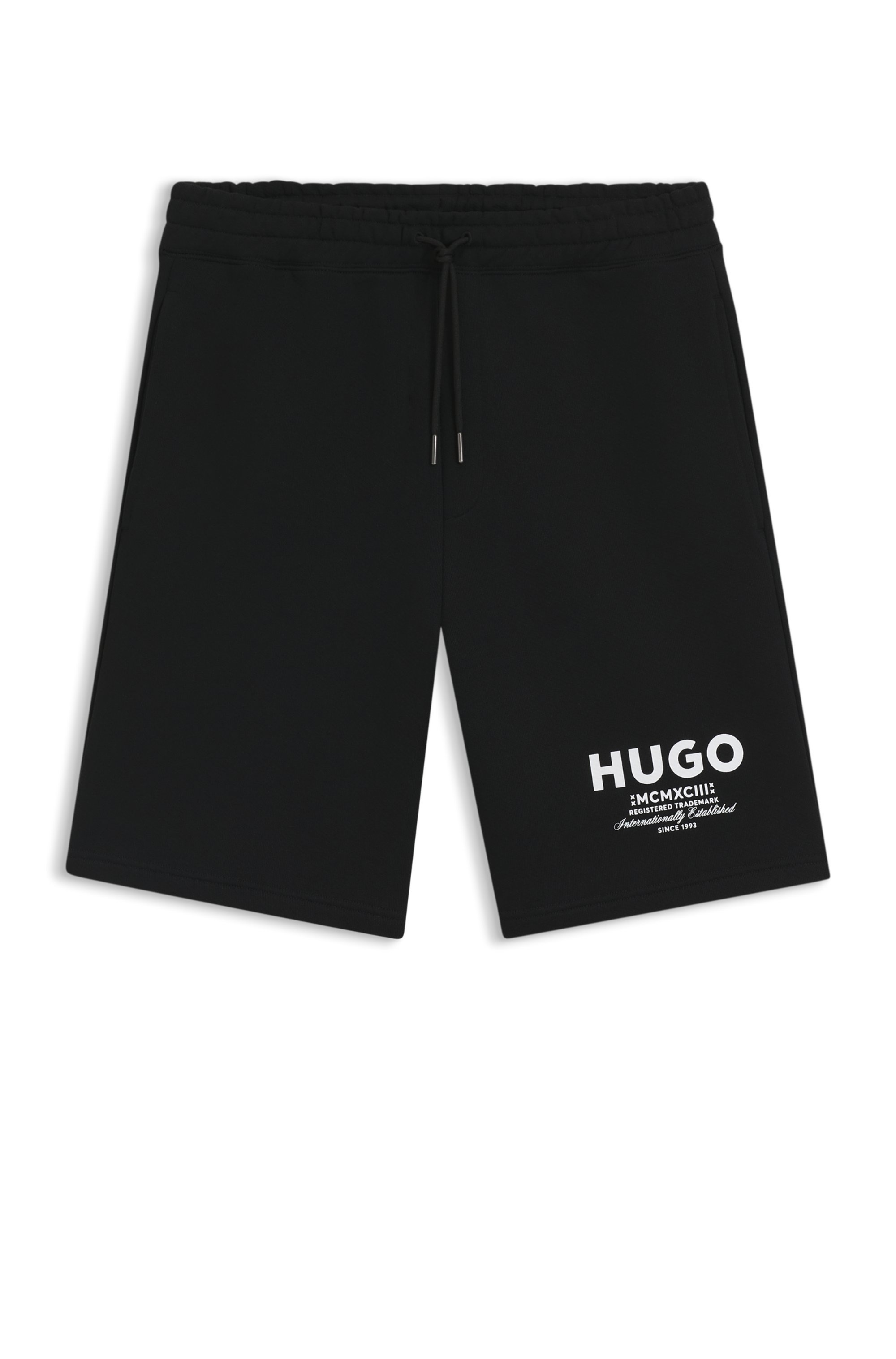 HUGO Blue Sweatshorts »Nomario«, mit großem Druck