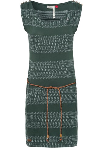 Ragwear Jerseykleid »CHEGO«, (2 tlg., mit abnehmbarem Gürtel), im Block-Streifen-Design kaufen