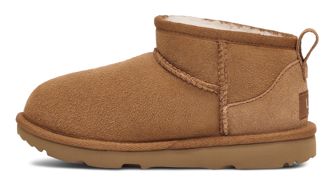 UGG Winterboots »Classic Ultra Mini«, Schlupfstiefel, Winterstiefel, Boots mit Lammfellfutter