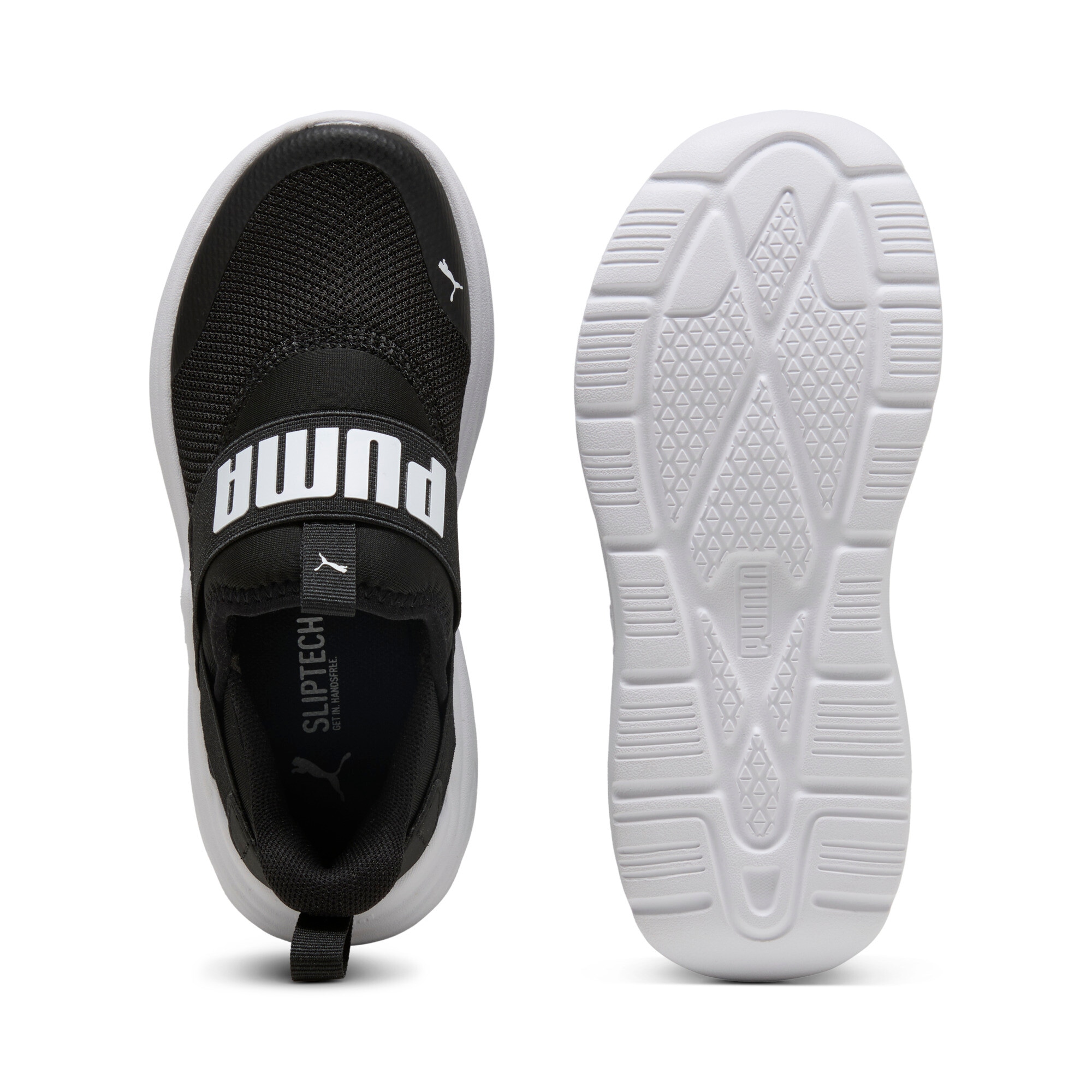 PUMA Sneaker »SOFT WIRED 2 SLIPTECH PS«  mit Schlupfeinstieg, mit profiliertem Synthetik-Laufsohlenmaterial