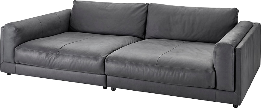 Big-Sofa »Karalis«, auch in Cord-Bezug, lose Kissen, loungige Bequemlichkeit